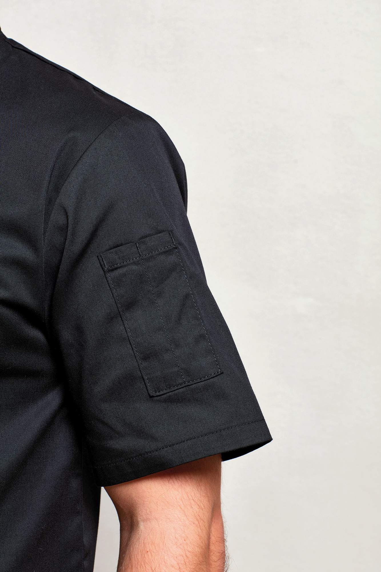 Miniature 4 pour Veste de cuisine manches courtes