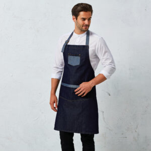 Visuel Tablier Denim à bavette "Domain"