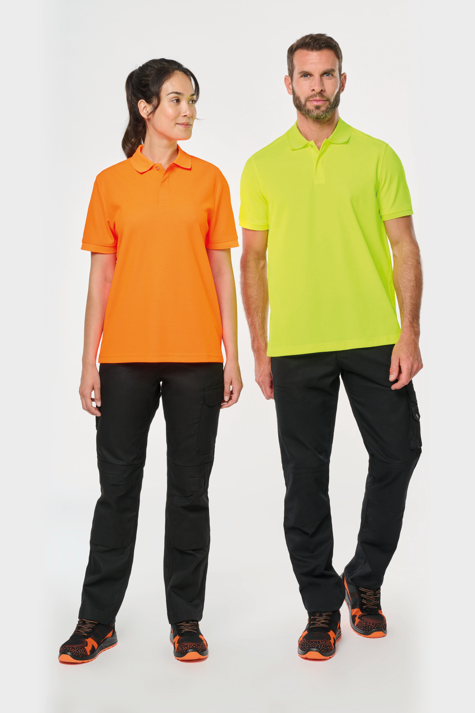 Miniature 1 pour Polo unisexe écoresponsable coton/polyester