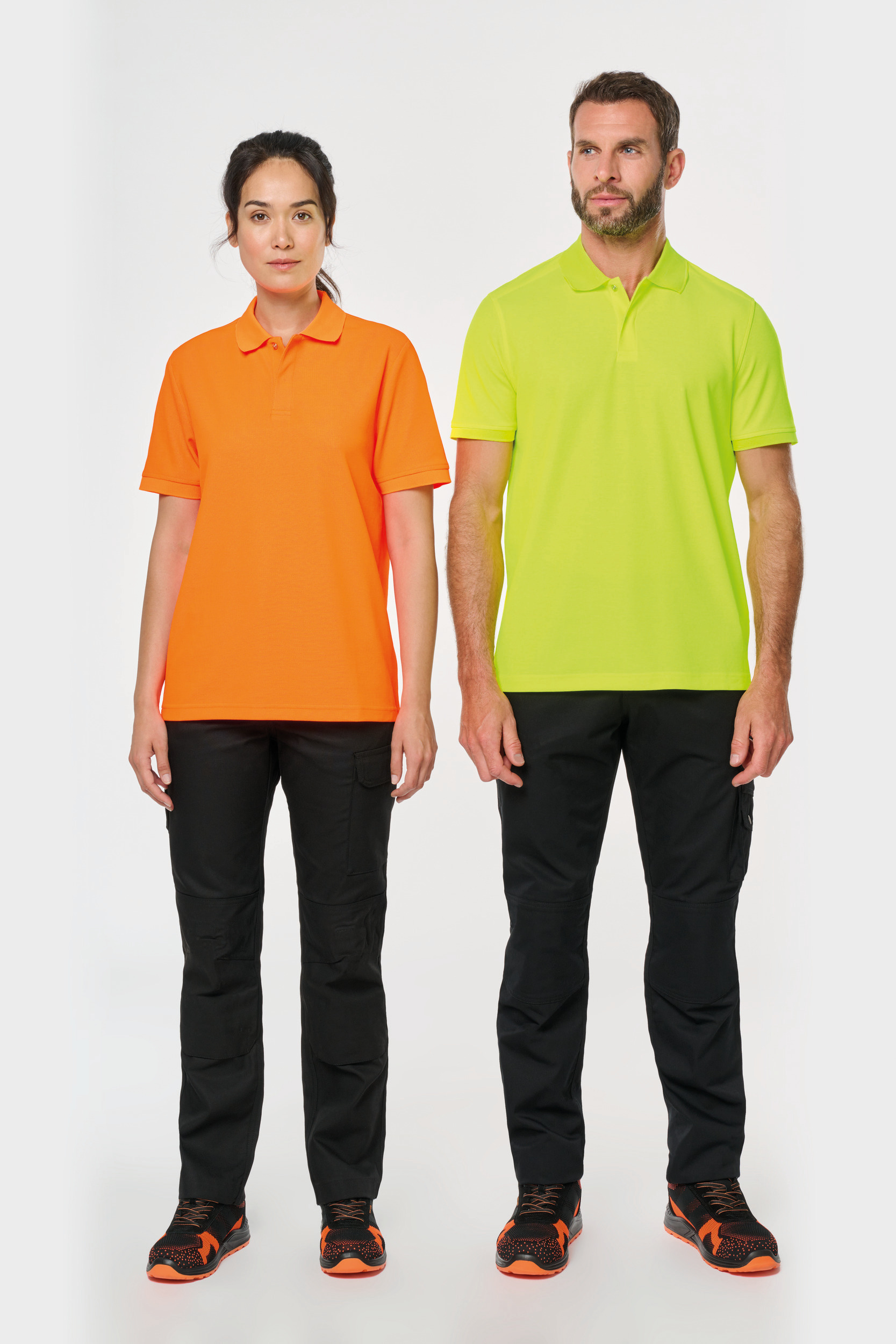 Miniature 11 pour Polo unisexe écoresponsable coton/polyester