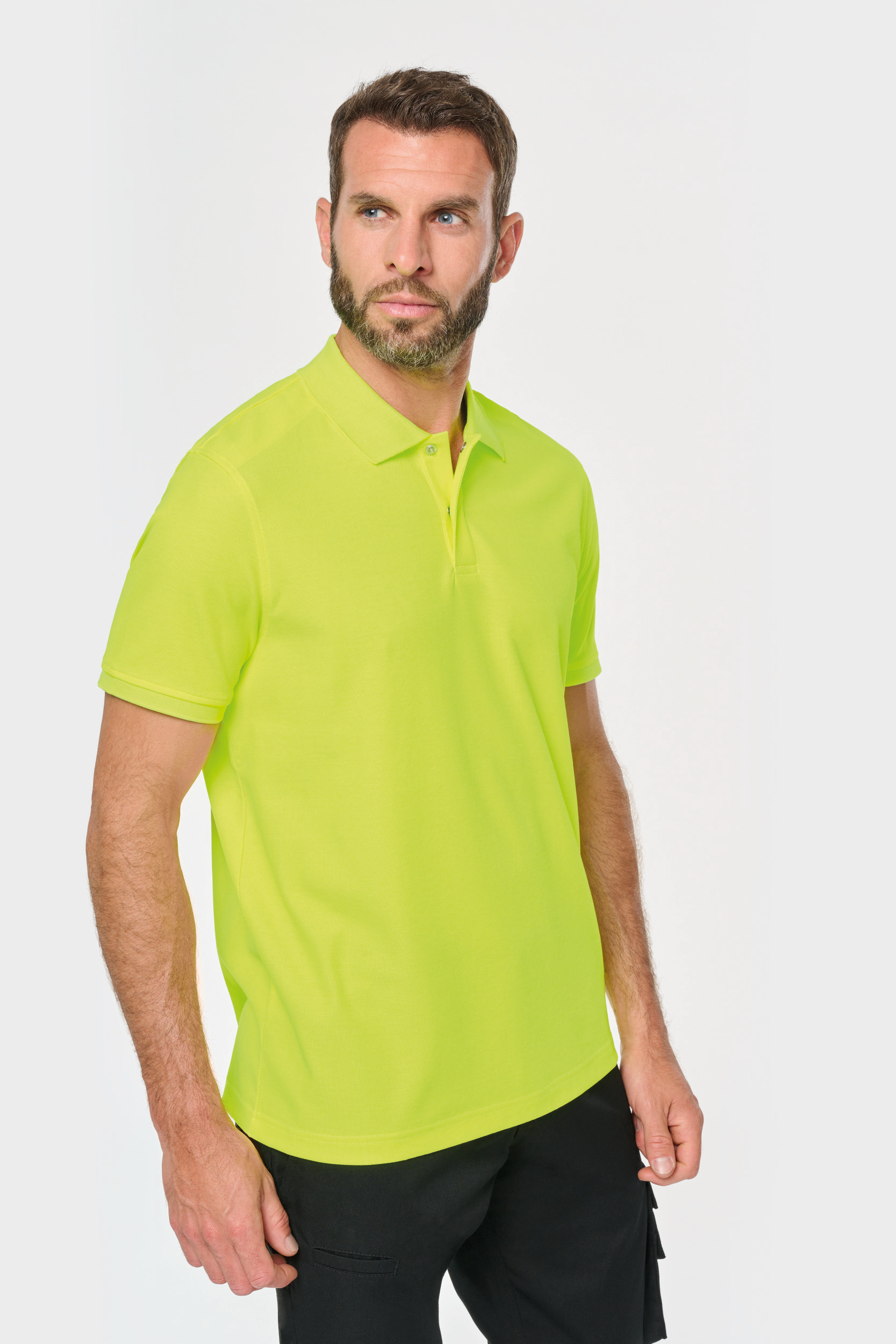 Miniature 4 pour Polo unisexe écoresponsable coton/polyester