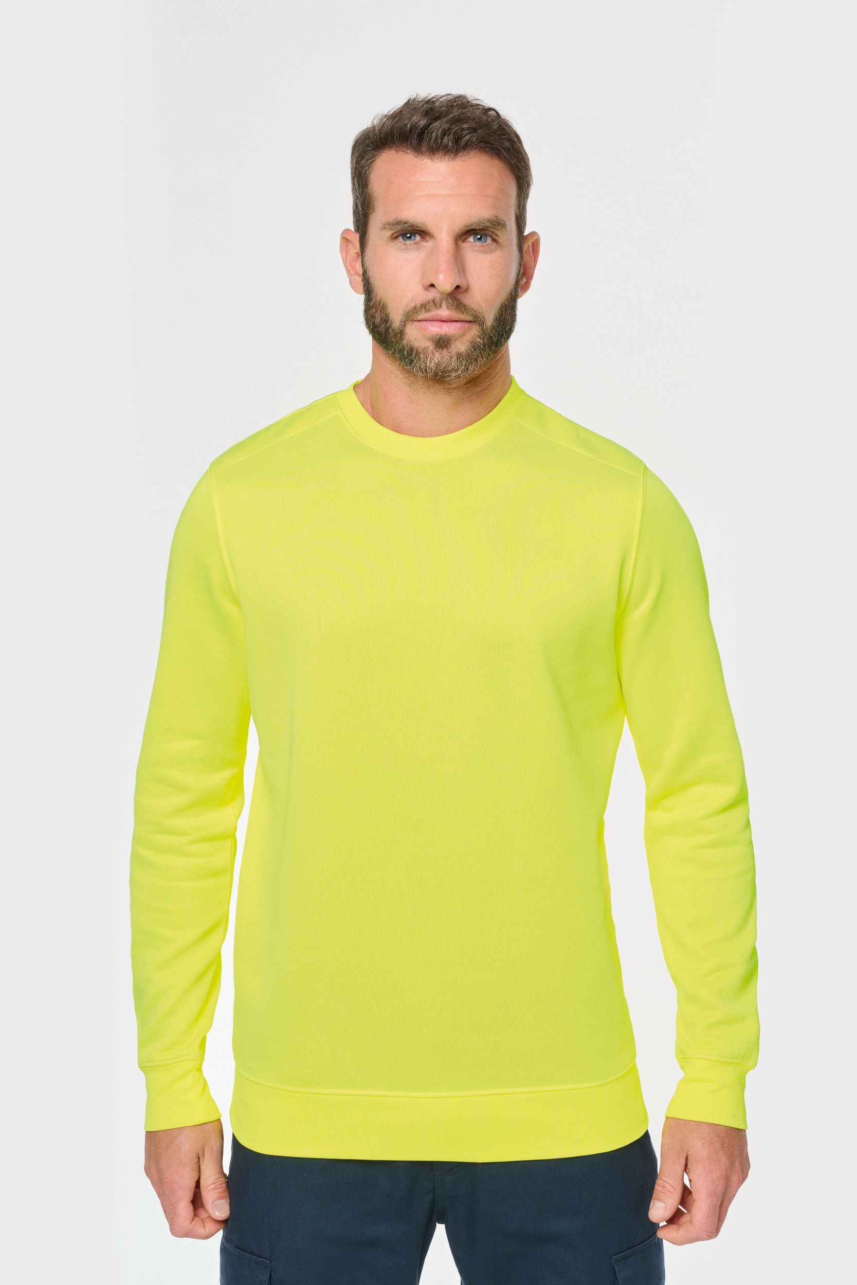 Miniature 1 pour Sweat-shirt unisexe écoresponsable polyester/coton