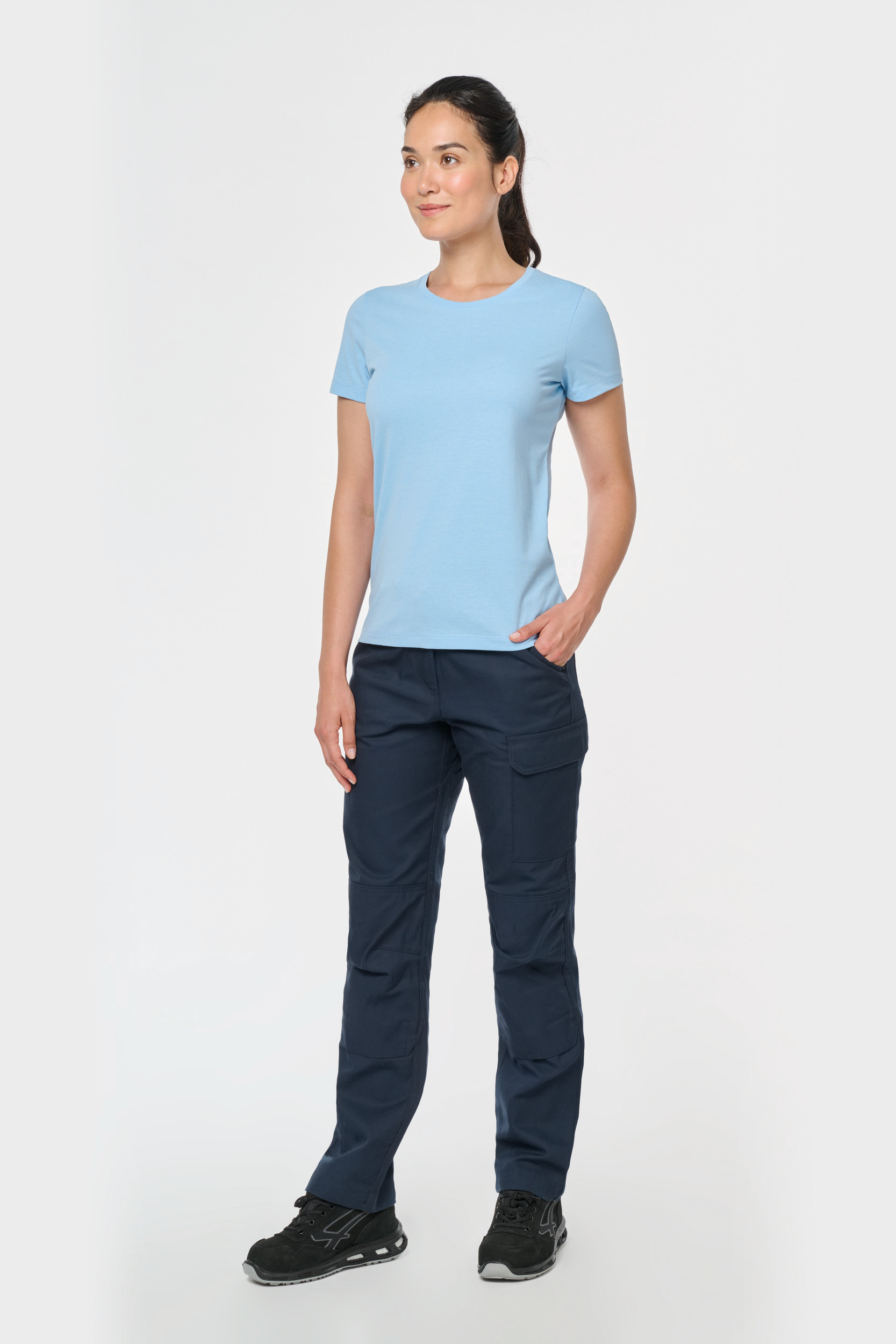 Miniature 9 pour T-shirt à traitement antibactérien femme