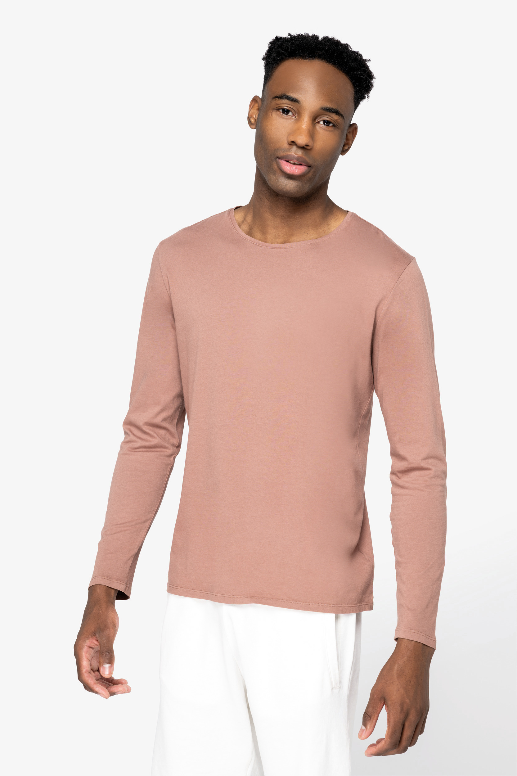 Miniature 3 pour T-shirt écoresponsable délavé manches longues unisexe