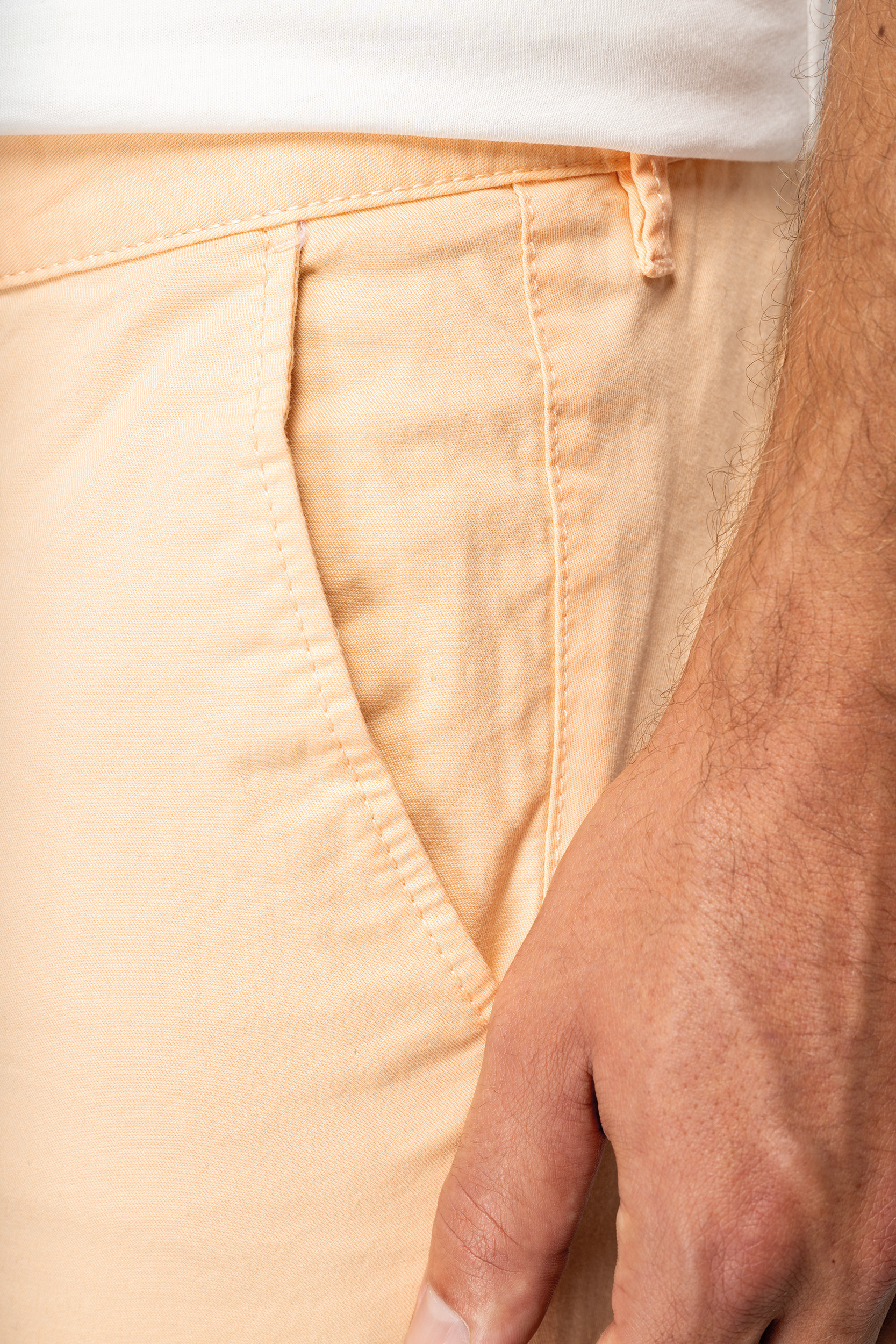 Miniature 5 pour Bermuda chino écoresponsable homme