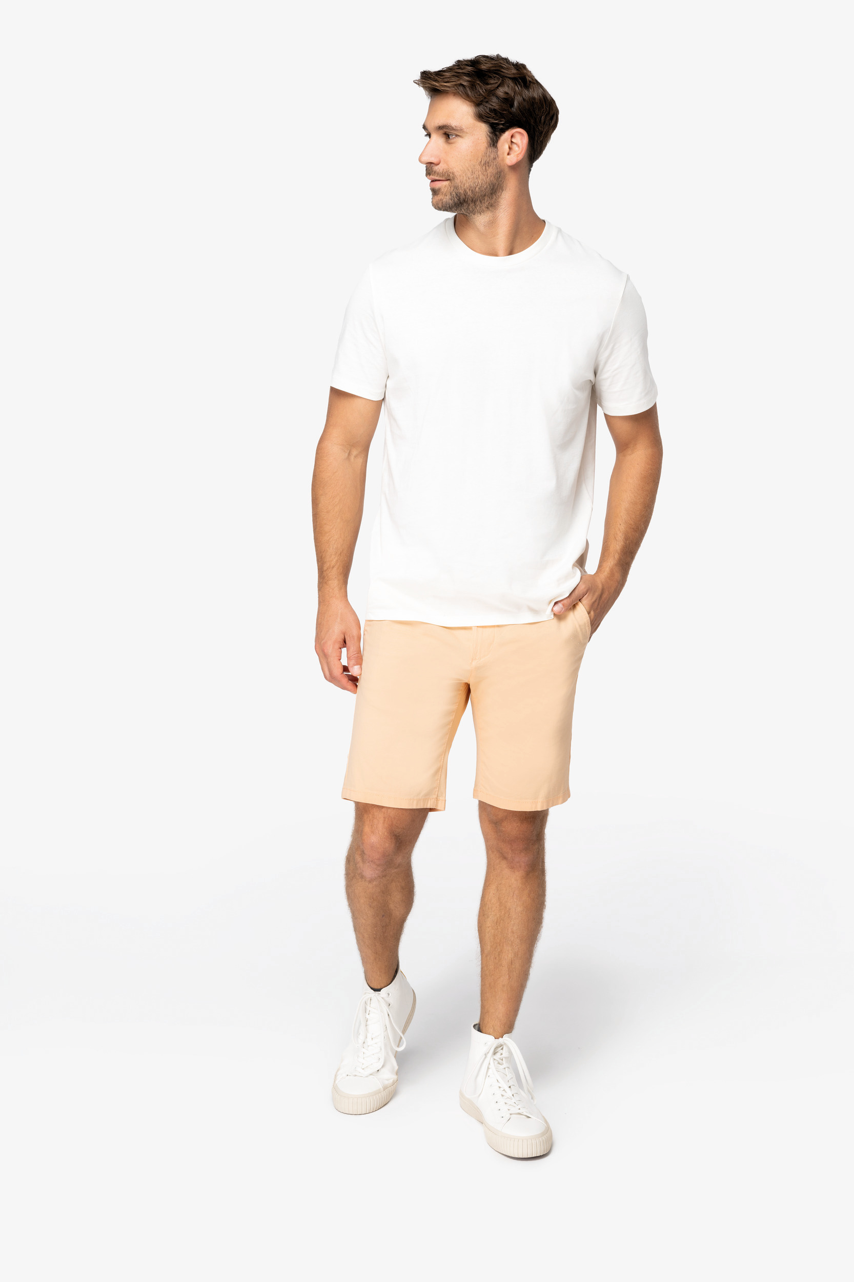 Miniature 2 pour Bermuda chino écoresponsable homme