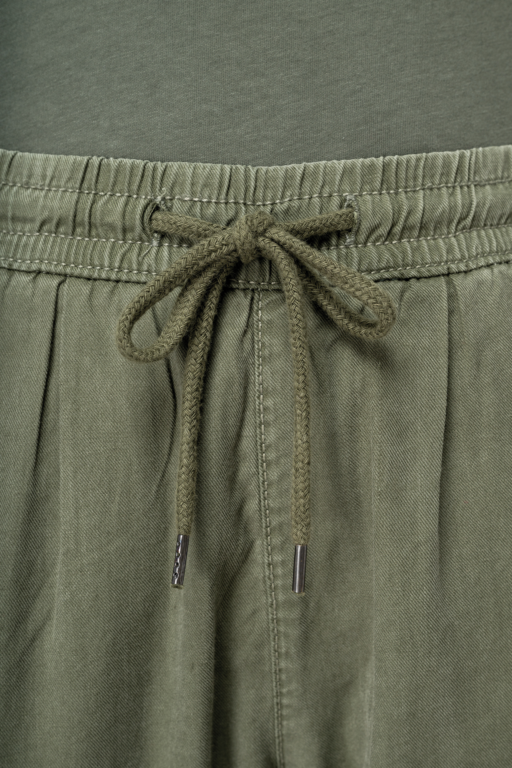 Miniature 5 pour Pantalon écoresponsable délavé en lyocell femme