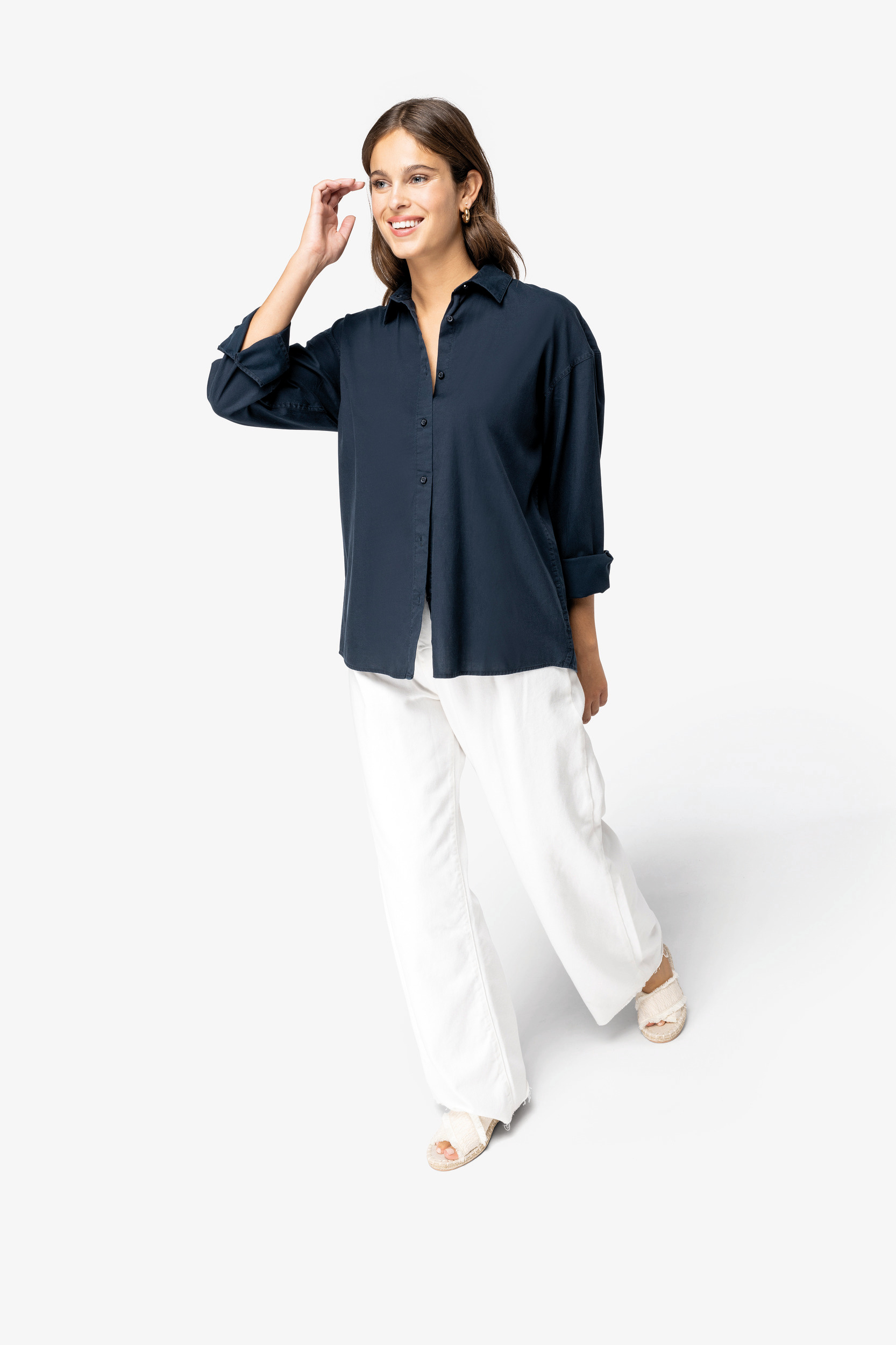 Miniature 2 pour Chemise écoresponsable en lyocell femme