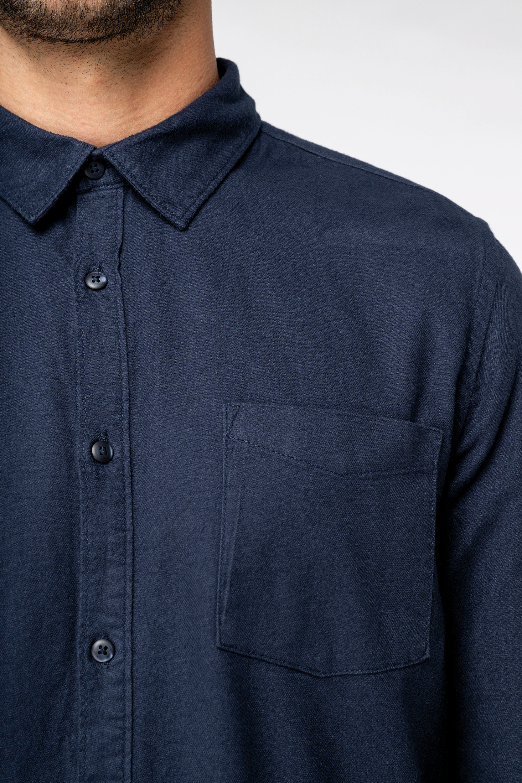 Miniature 5 pour Chemise écoresponsable en flanelle homme