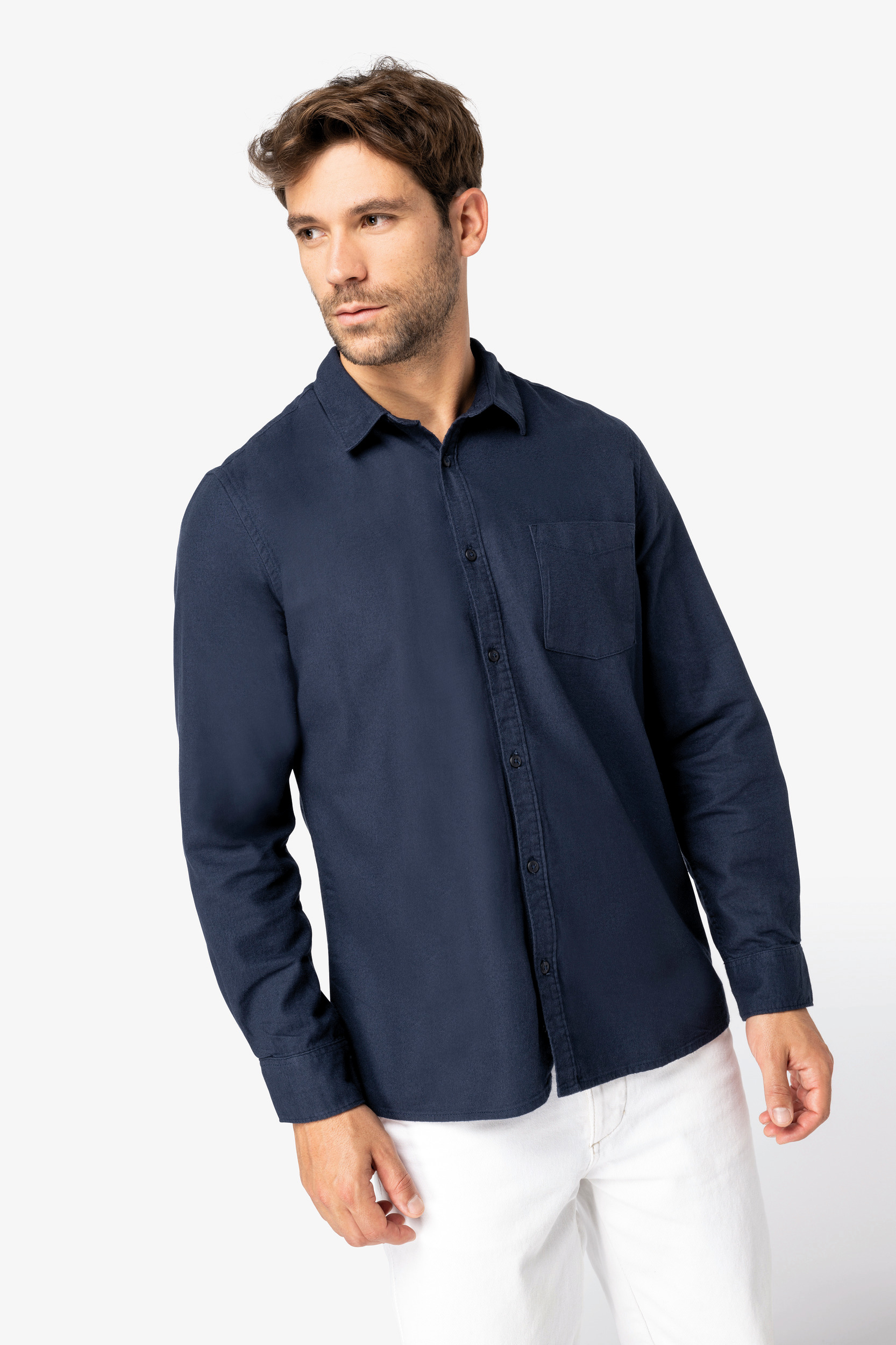 Miniature 1 pour Chemise écoresponsable en flanelle homme