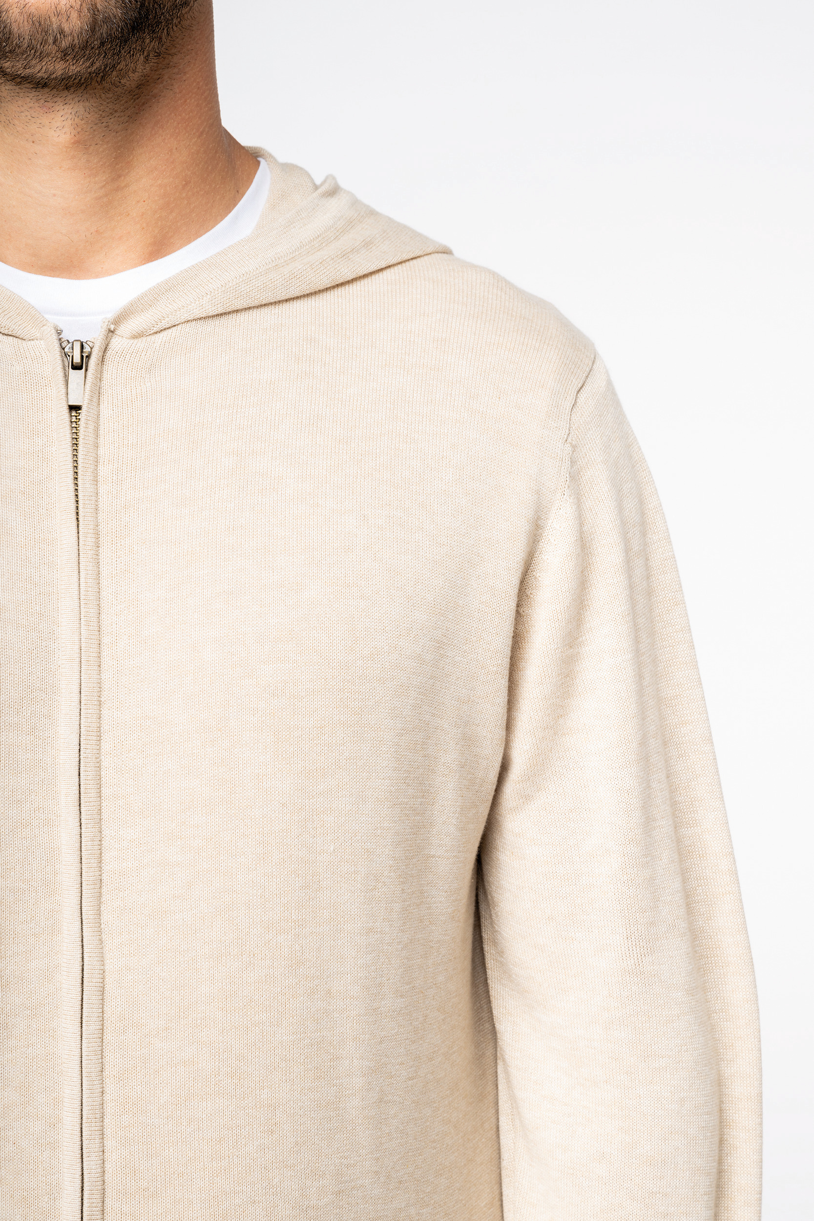 Miniature 5 pour Pull écoresponsable à capuche en lyocell homme