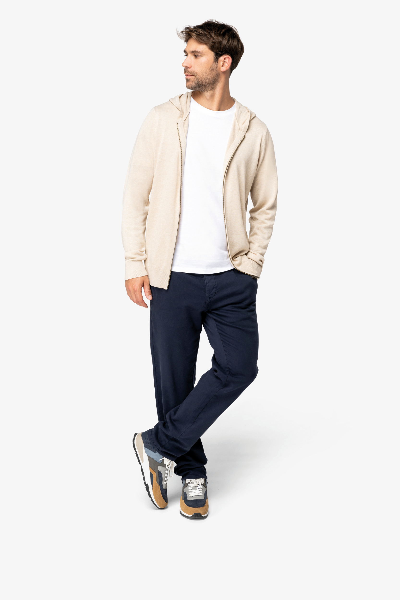 Miniature 2 pour Pull écoresponsable à capuche en lyocell homme