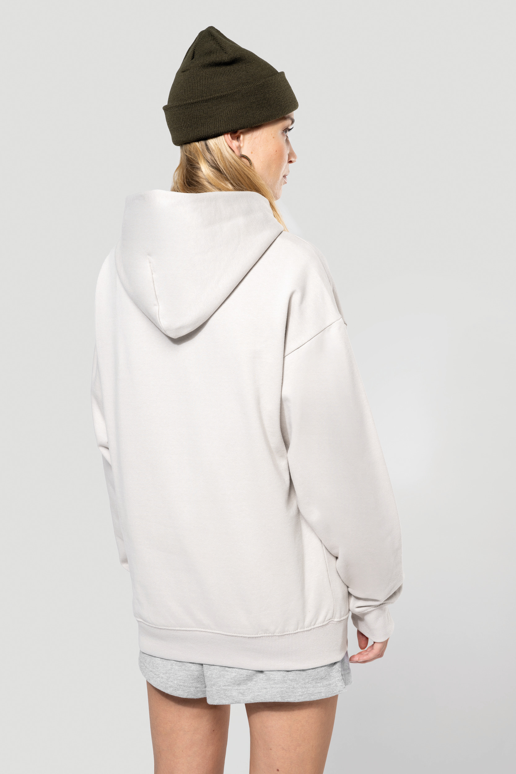 Miniature 7 pour Sweatshirt à capuche molleton oversize unisexe