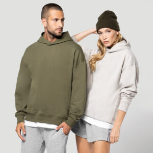 Visuel Sweatshirt à capuche molleton oversize unisexe