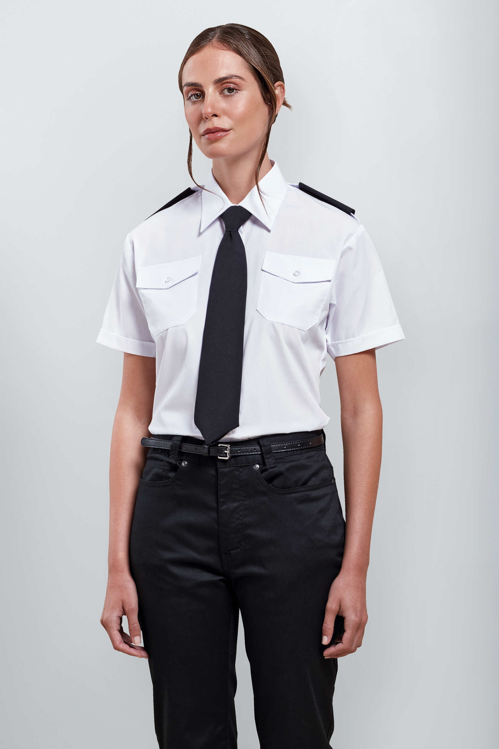 Miniature 2 pour Chemise Femme manches courtes Pilote