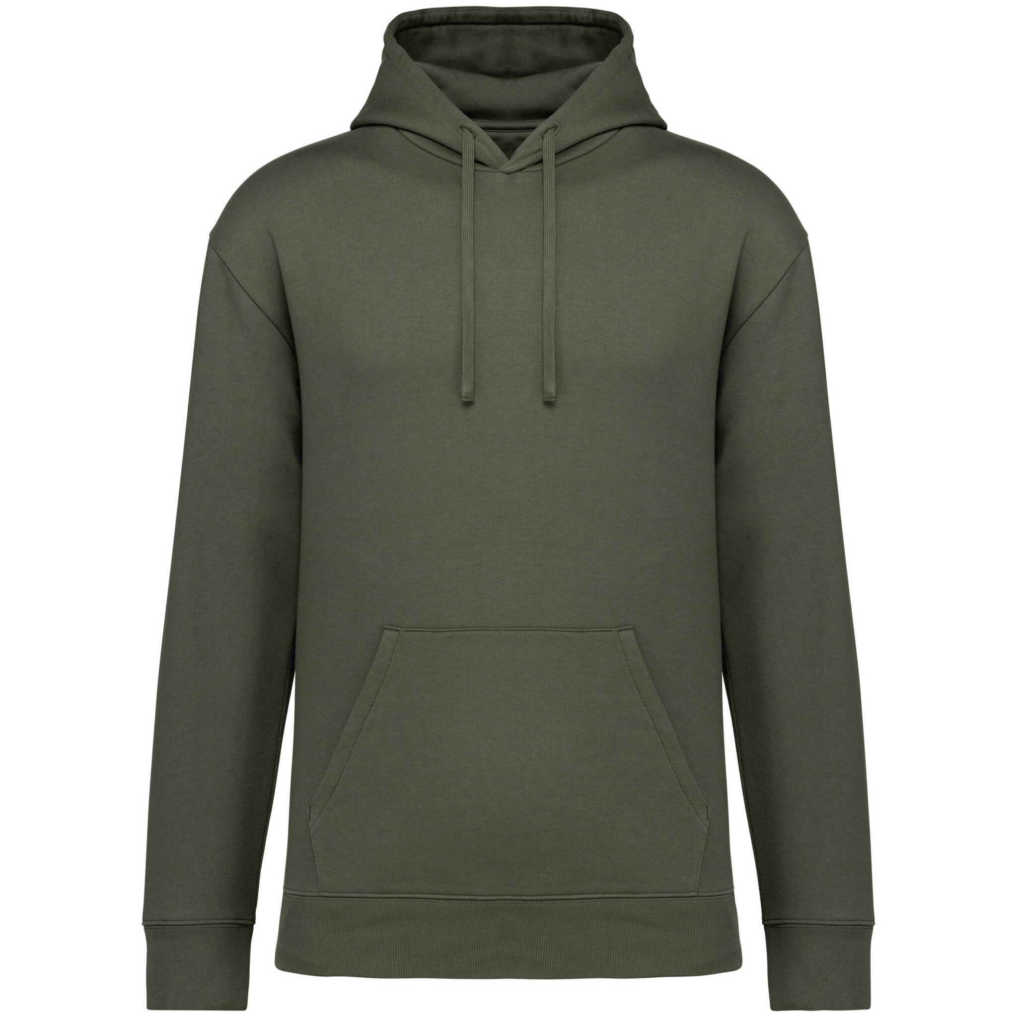 Miniature 20 pour Sweat-shirt écoresponsable à capuche à épaules tombantes molleton gratté unisexe