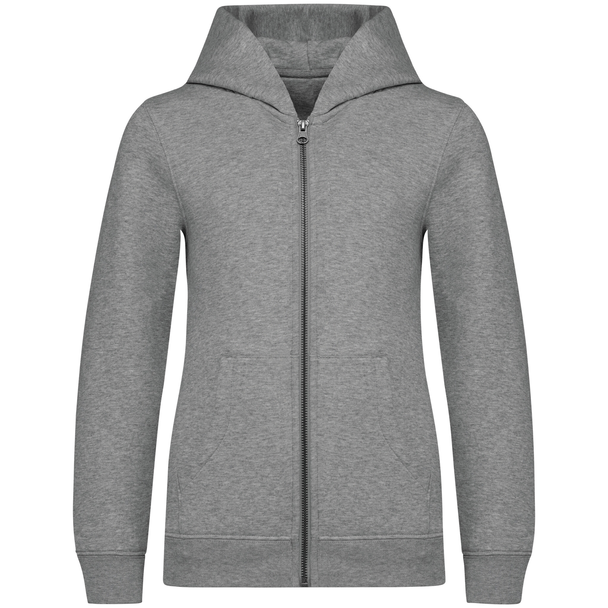 Miniature 11 pour Sweat-shirt écoresponsable zippé à capuche enfant
