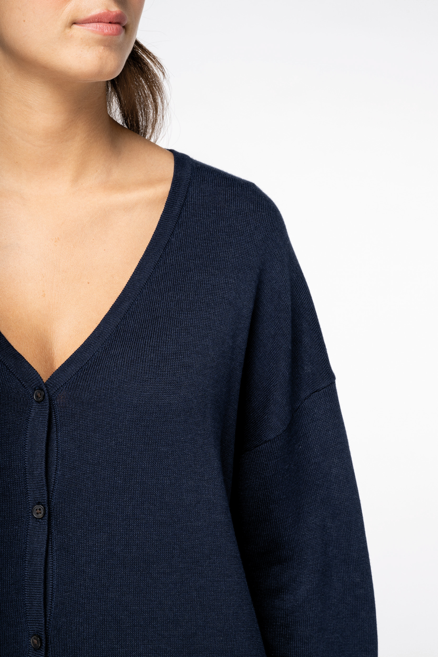 Miniature 4 pour Cardigan écoresponsable en lyocell femme