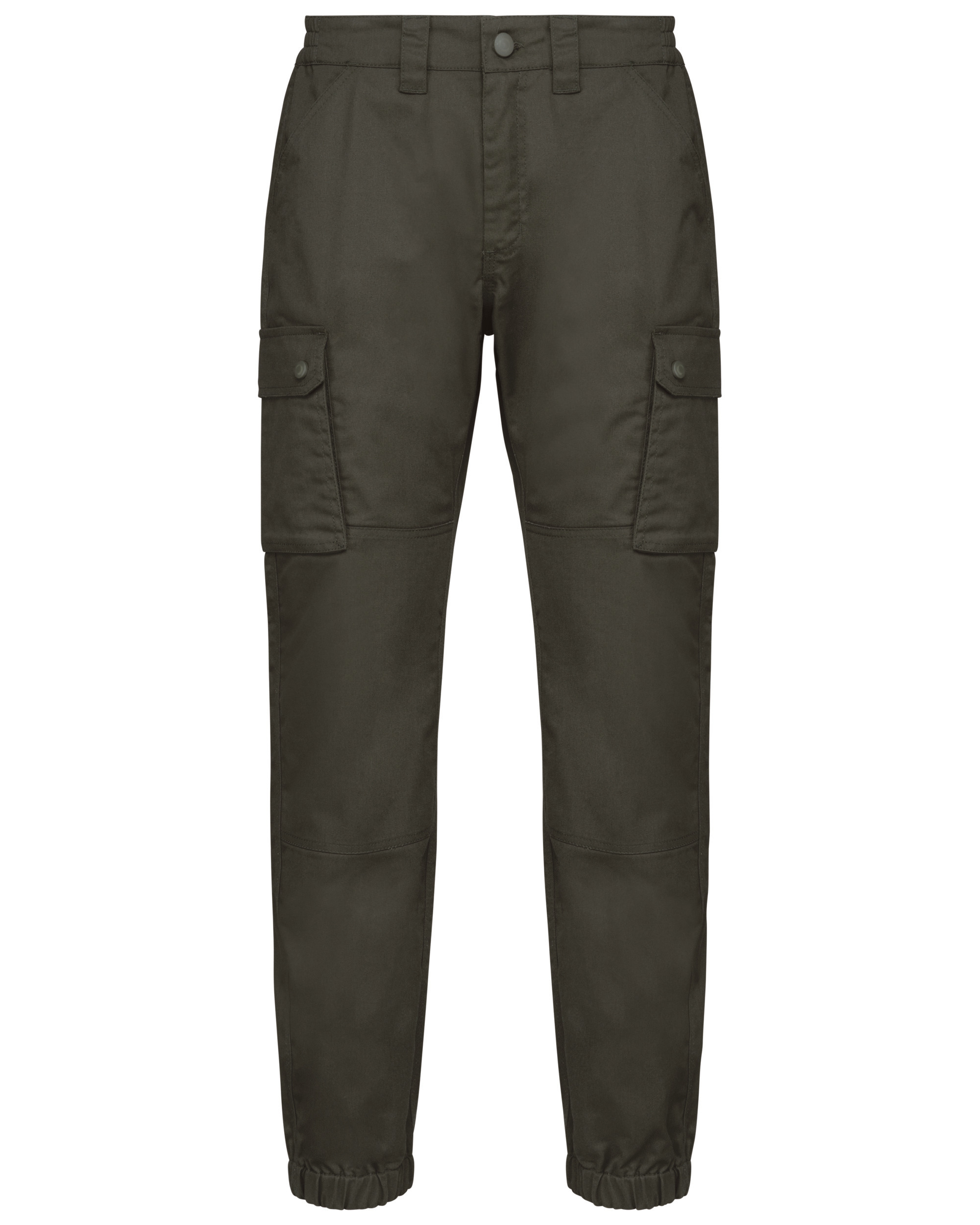 Miniature 14 pour Pantalon cargo unisexe avec bas élastiqué