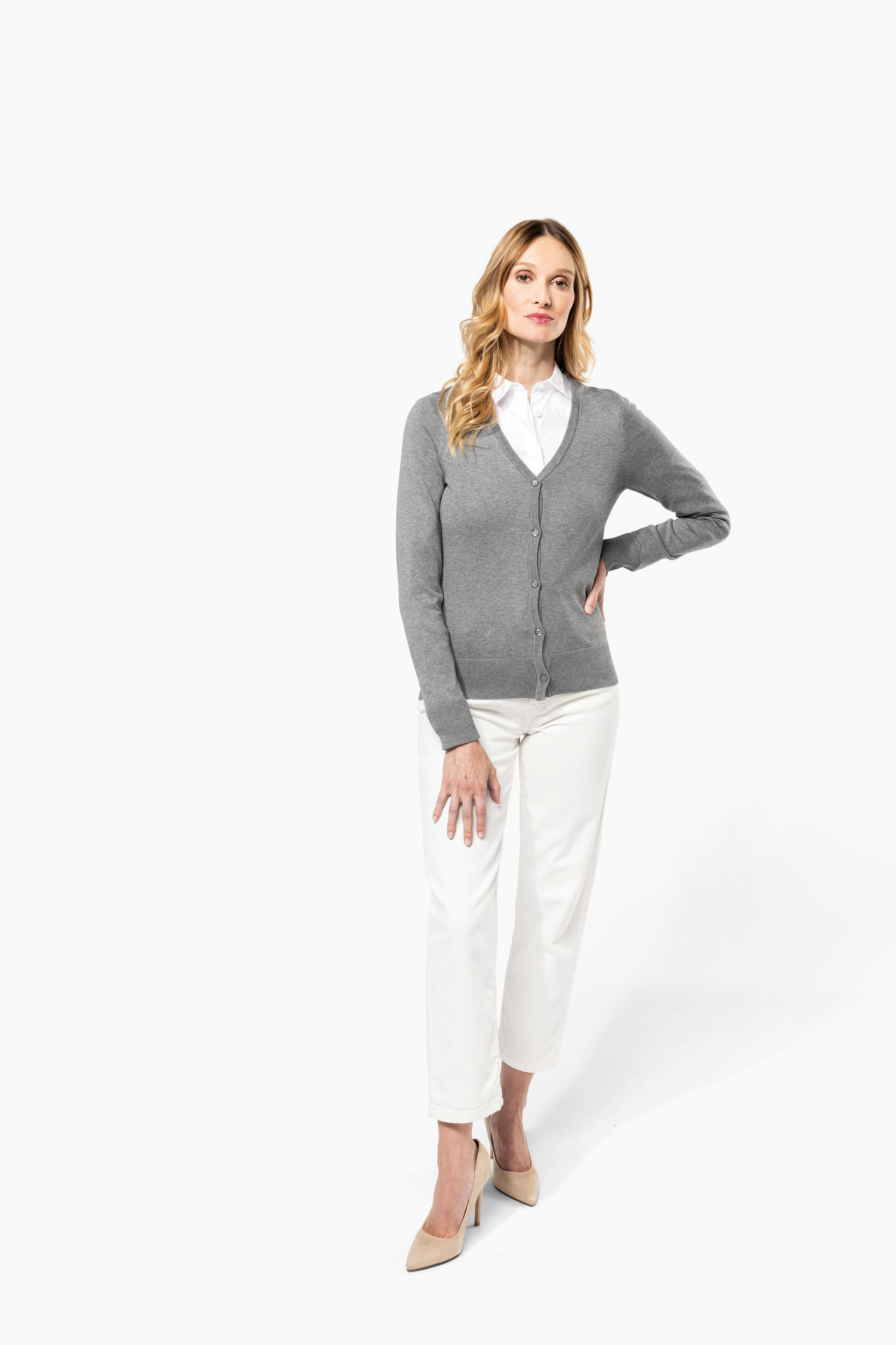 Miniature 4 pour Cardigan Supima® femme