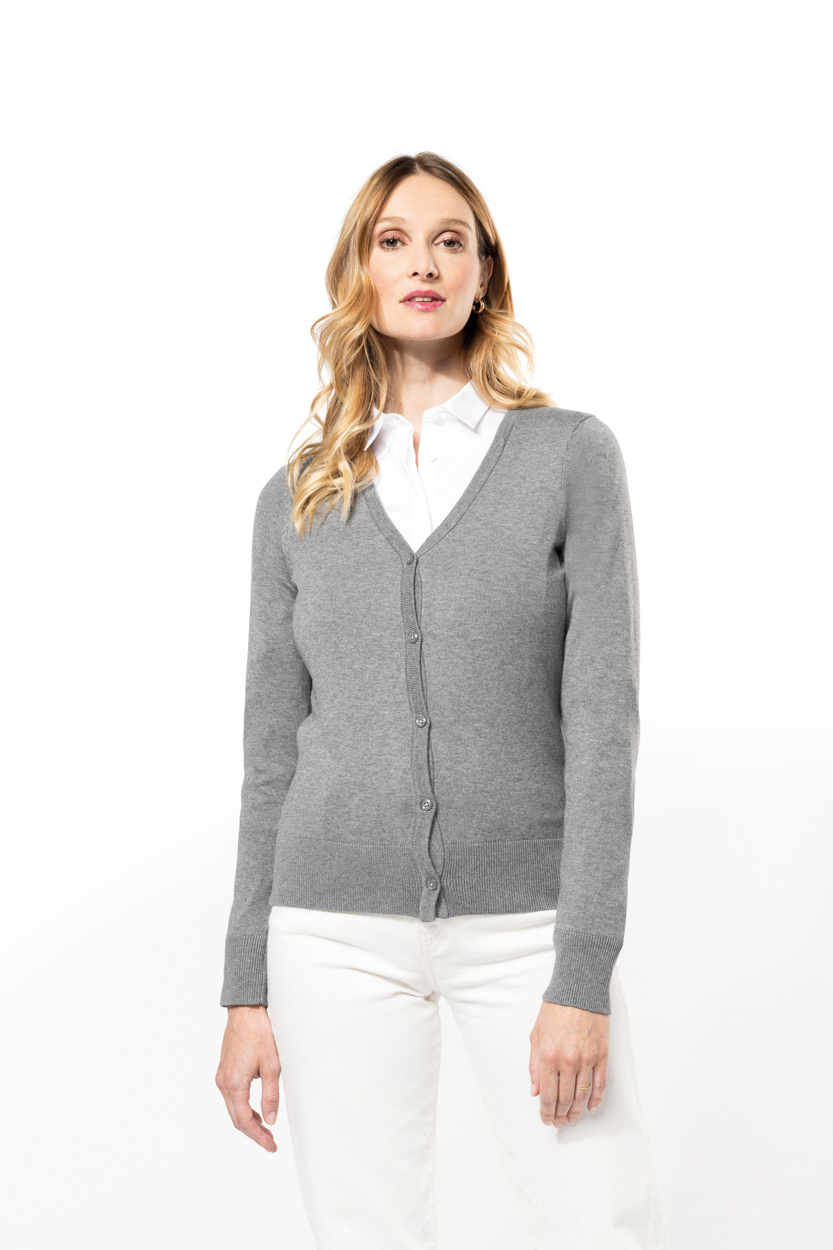 Miniature 3 pour Cardigan Supima® femme