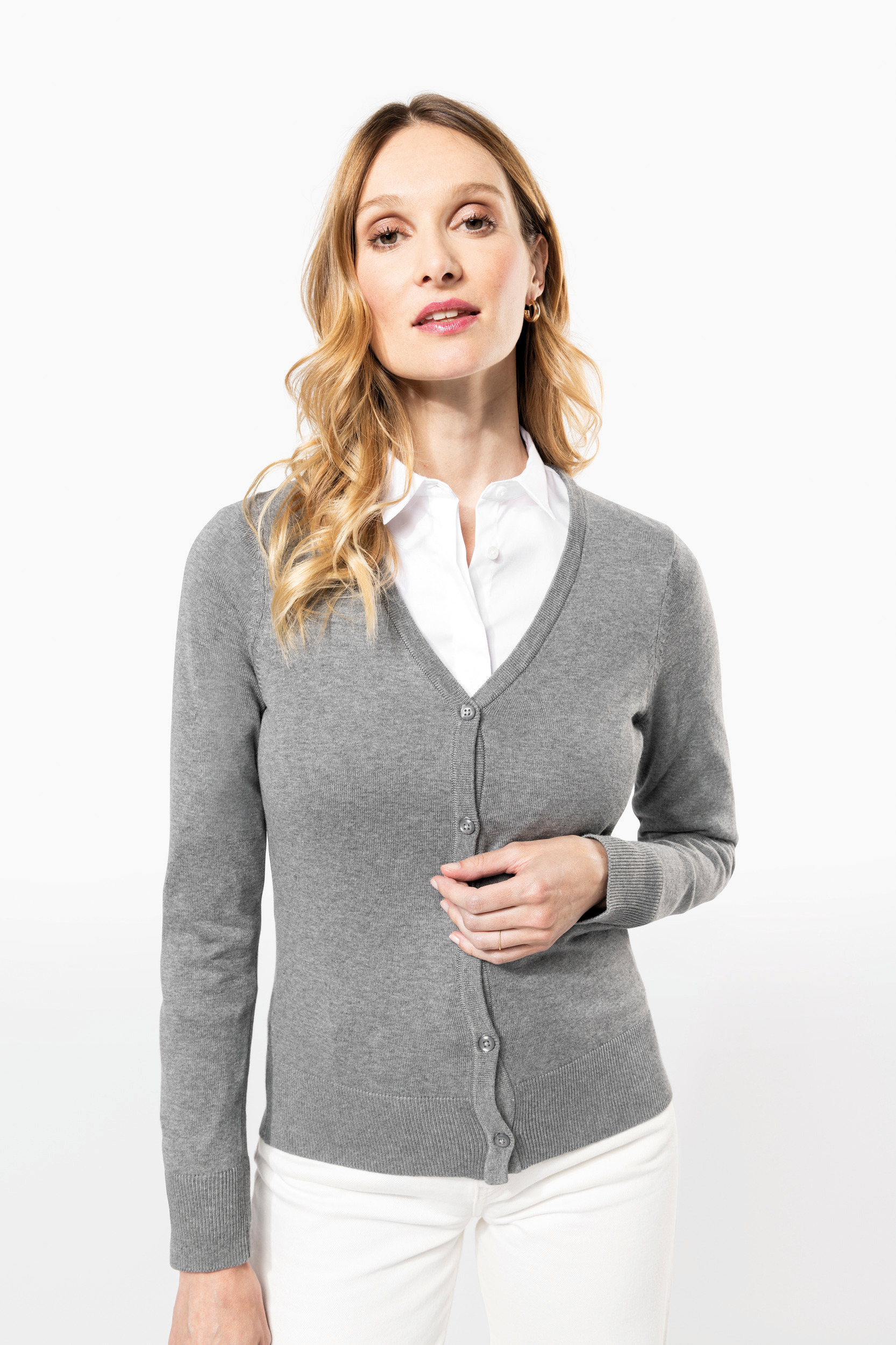 Miniature 1 pour Cardigan Supima® femme