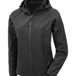 Visuel Veste softshell recyclée 3 couches à capuche femme