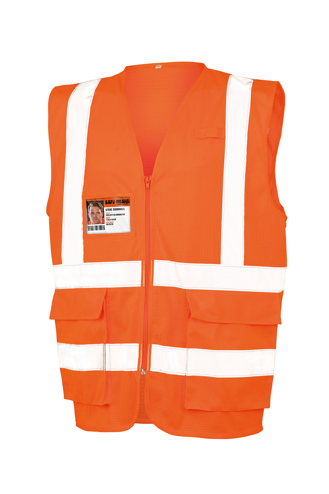 Miniature 2 pour Gilet de sécurité en maille