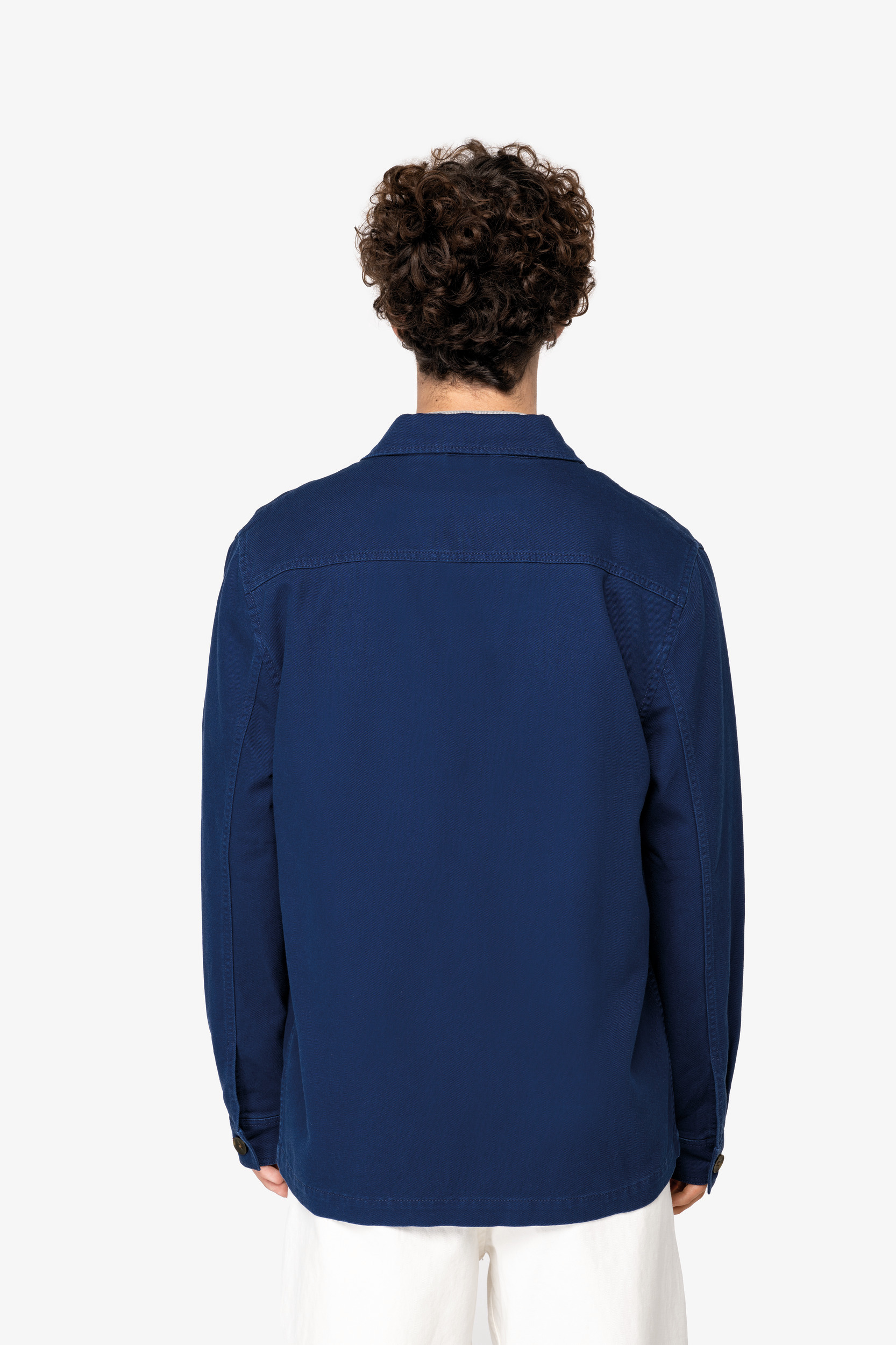 Miniature 4 pour Veste worker écoresponsable délavée homme