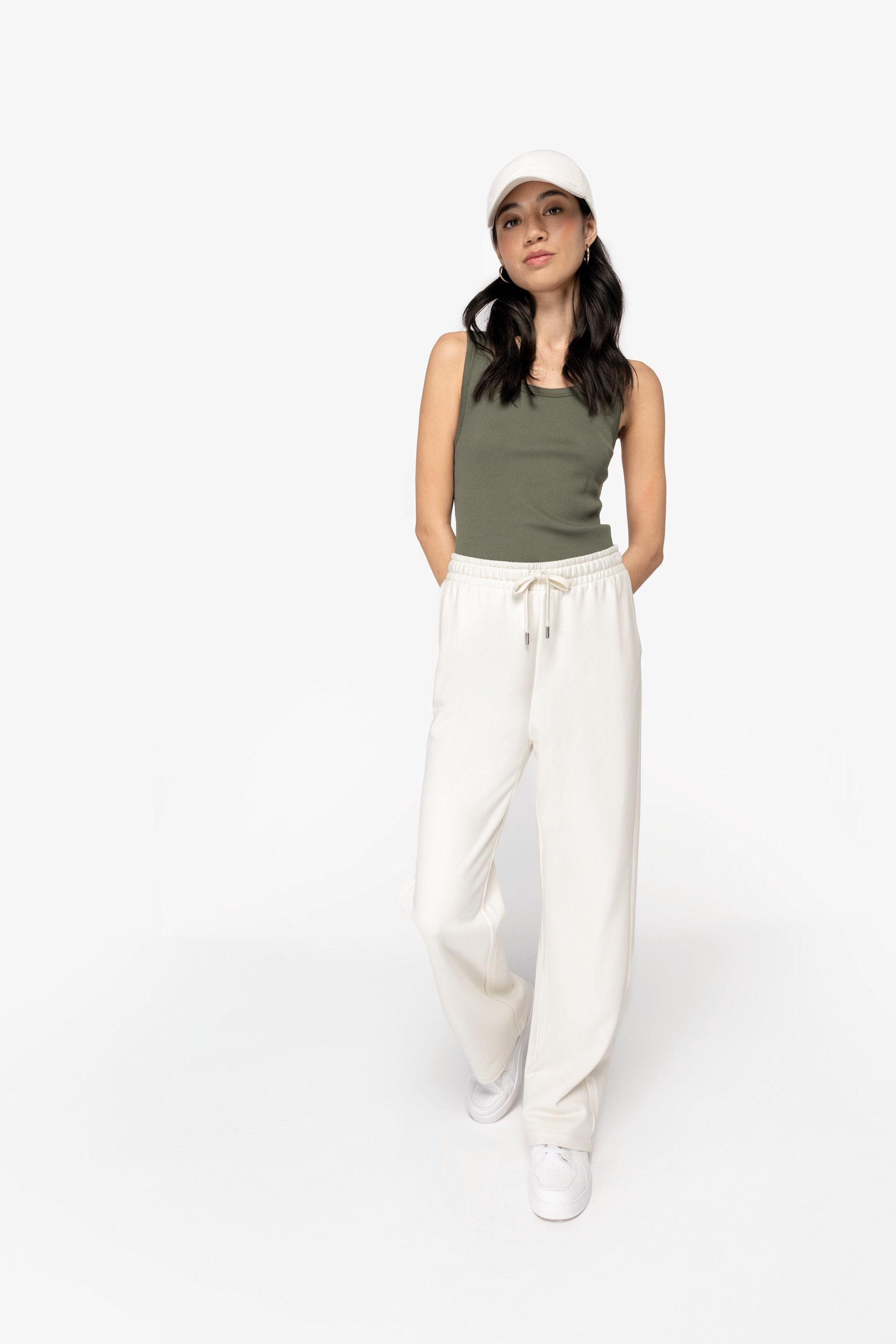 Miniature 3 pour Pantalon de jogging écoresponsable ample French Terry femme