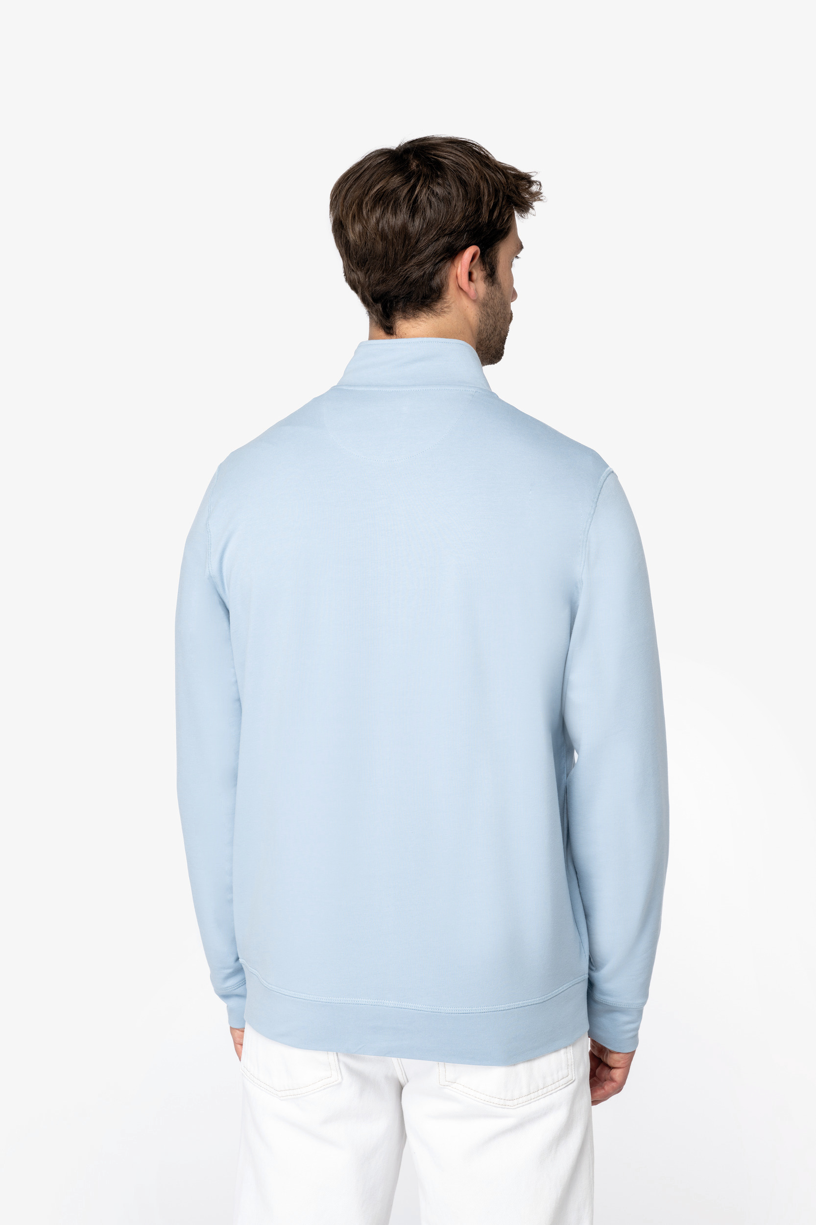 Miniature 3 pour Sweat-shirt écoresponsable zippé en modal homme