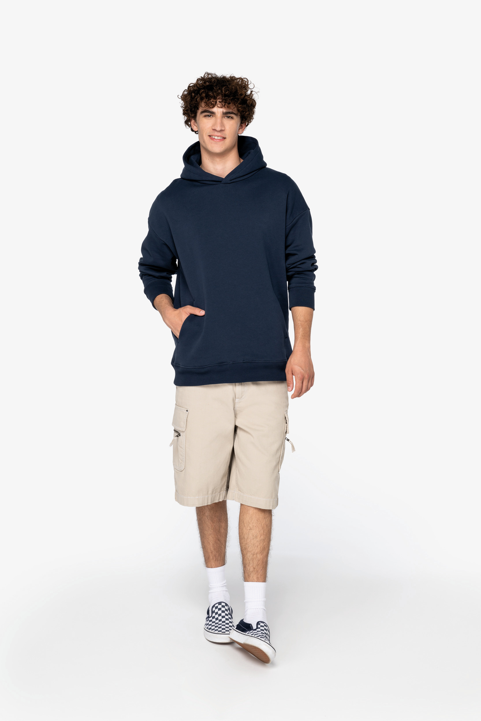 Miniature 3 pour Sweat-shirt écoresponsable à capuche oversize unisexe
