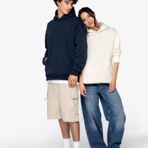 Visuel Sweat-shirt écoresponsable à capuche oversize unisexe