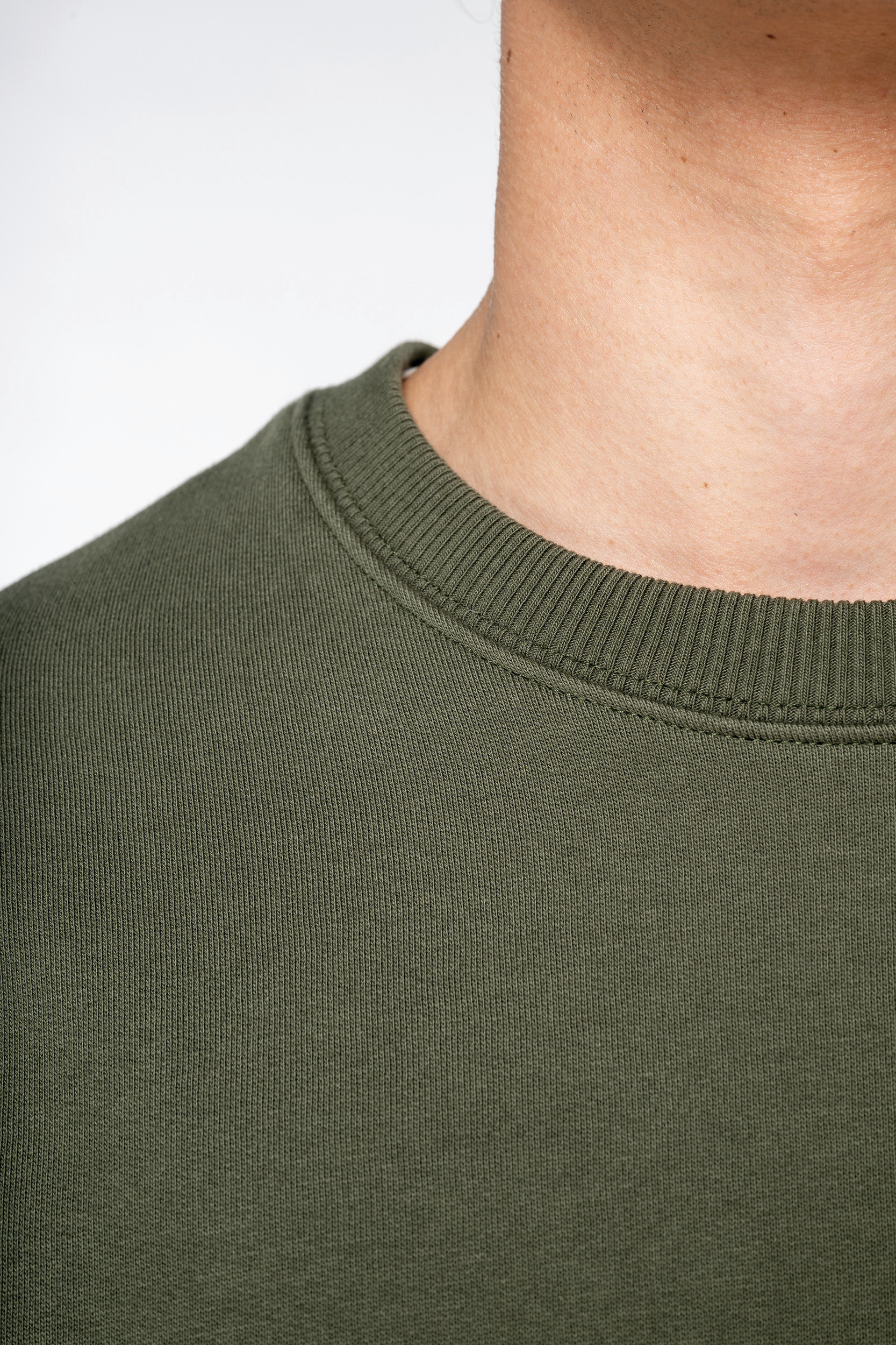 Miniature 7 pour Sweat-shirt écoresponsable à col rond oversize unisexe
