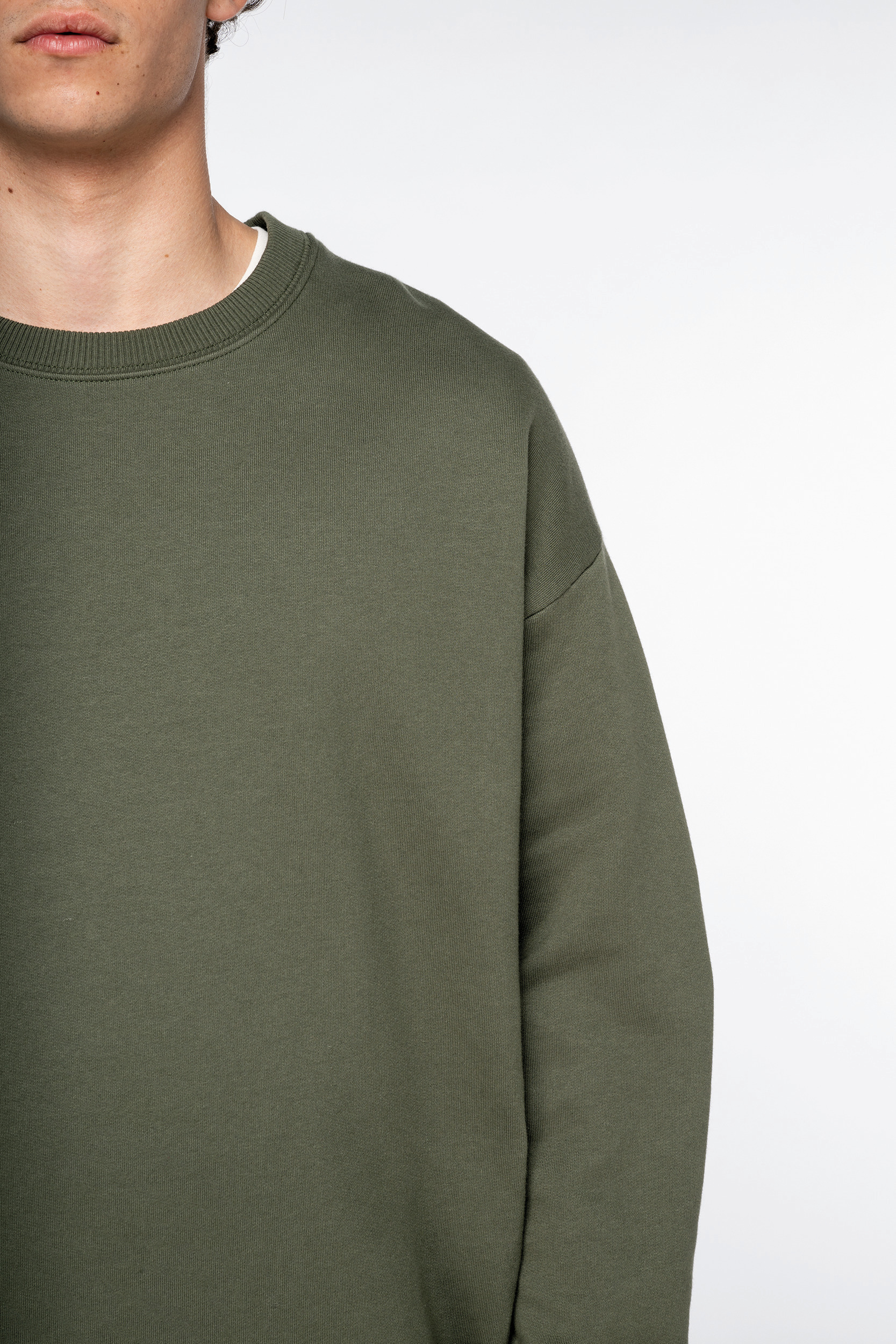 Miniature 6 pour Sweat-shirt écoresponsable à col rond oversize unisexe