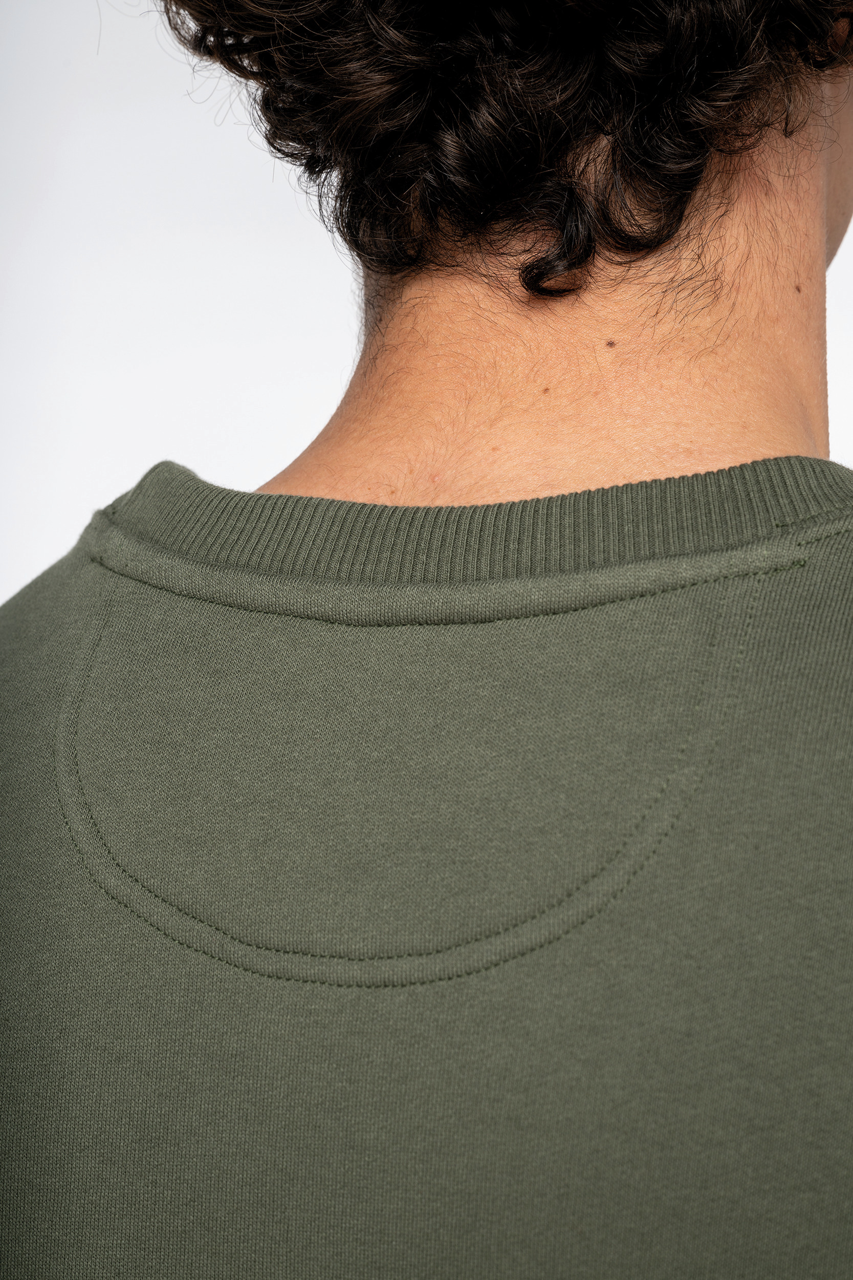 Miniature 5 pour Sweat-shirt écoresponsable à col rond oversize unisexe