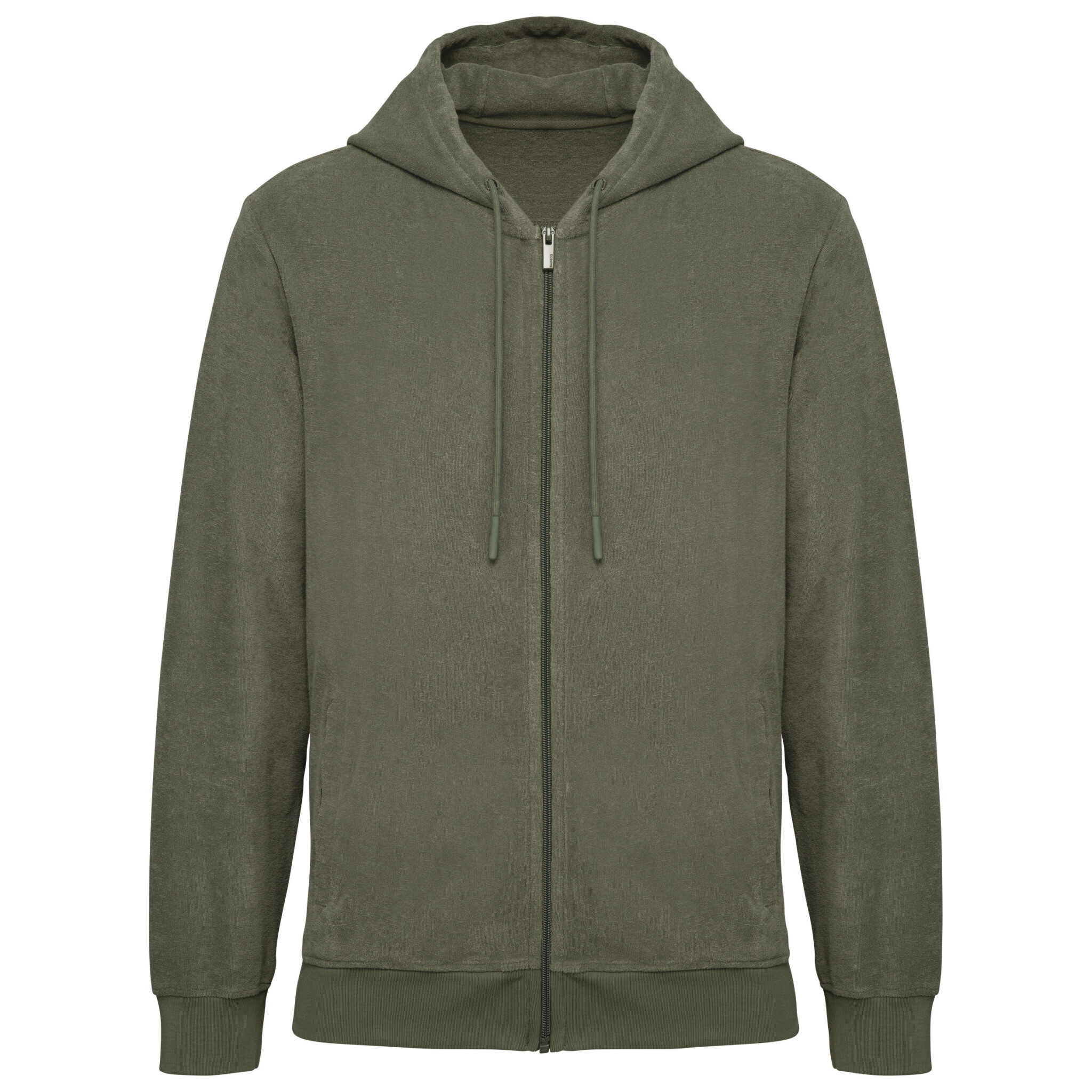 Miniature 20 pour Sweat-shirt écoresponsable en éponge zippé à capuche homme