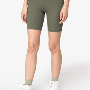 Visuel Short écoresponsable côtelé femme