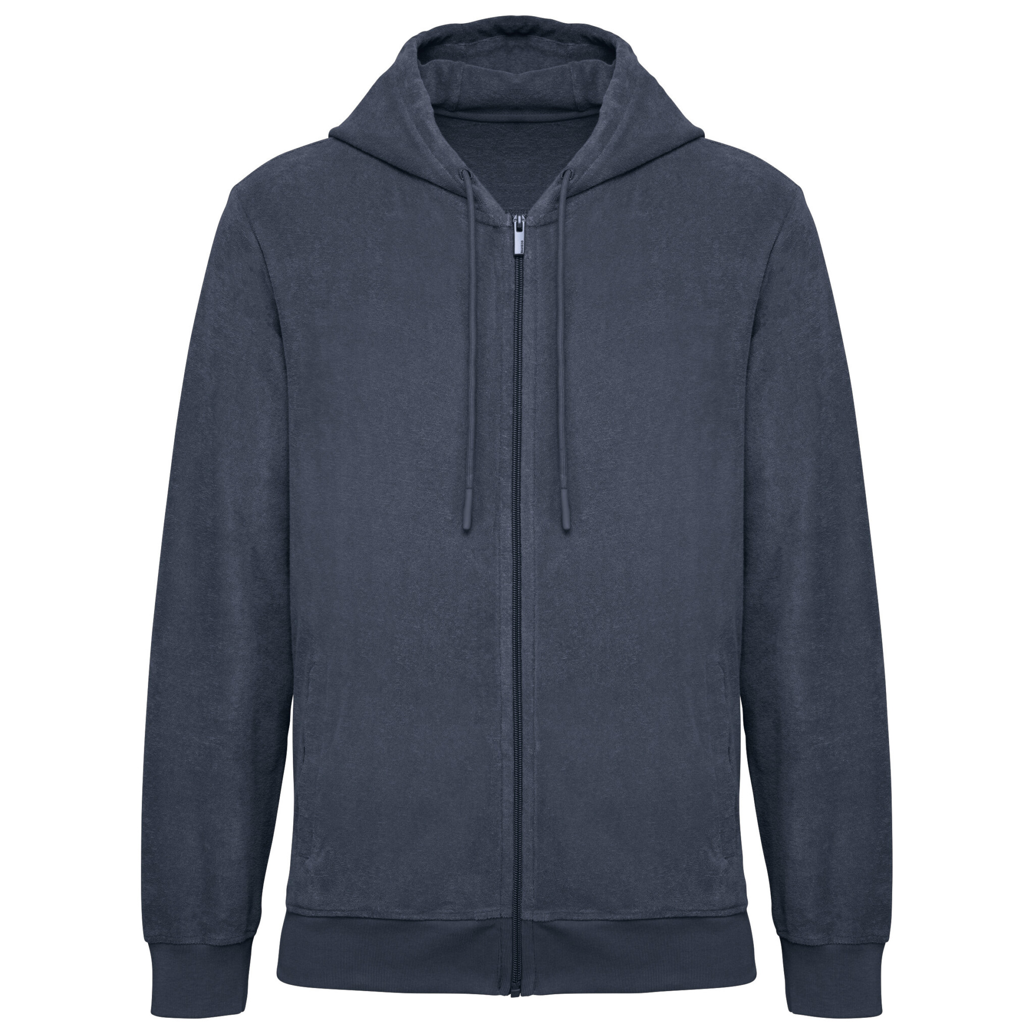 Miniature 19 pour Sweat-shirt écoresponsable en éponge zippé à capuche homme