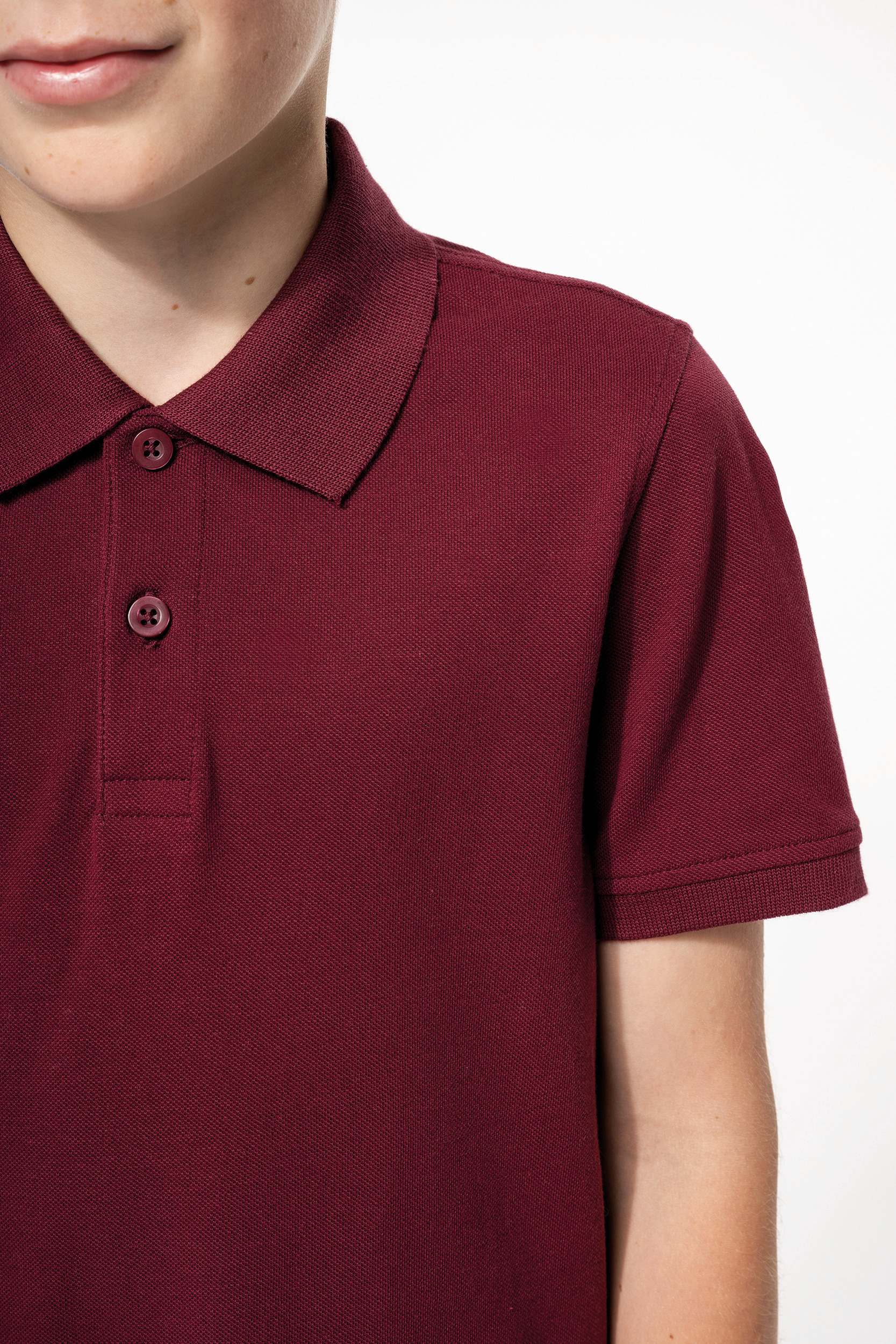 Miniature 7 pour Polo piqué Bio180 enfant