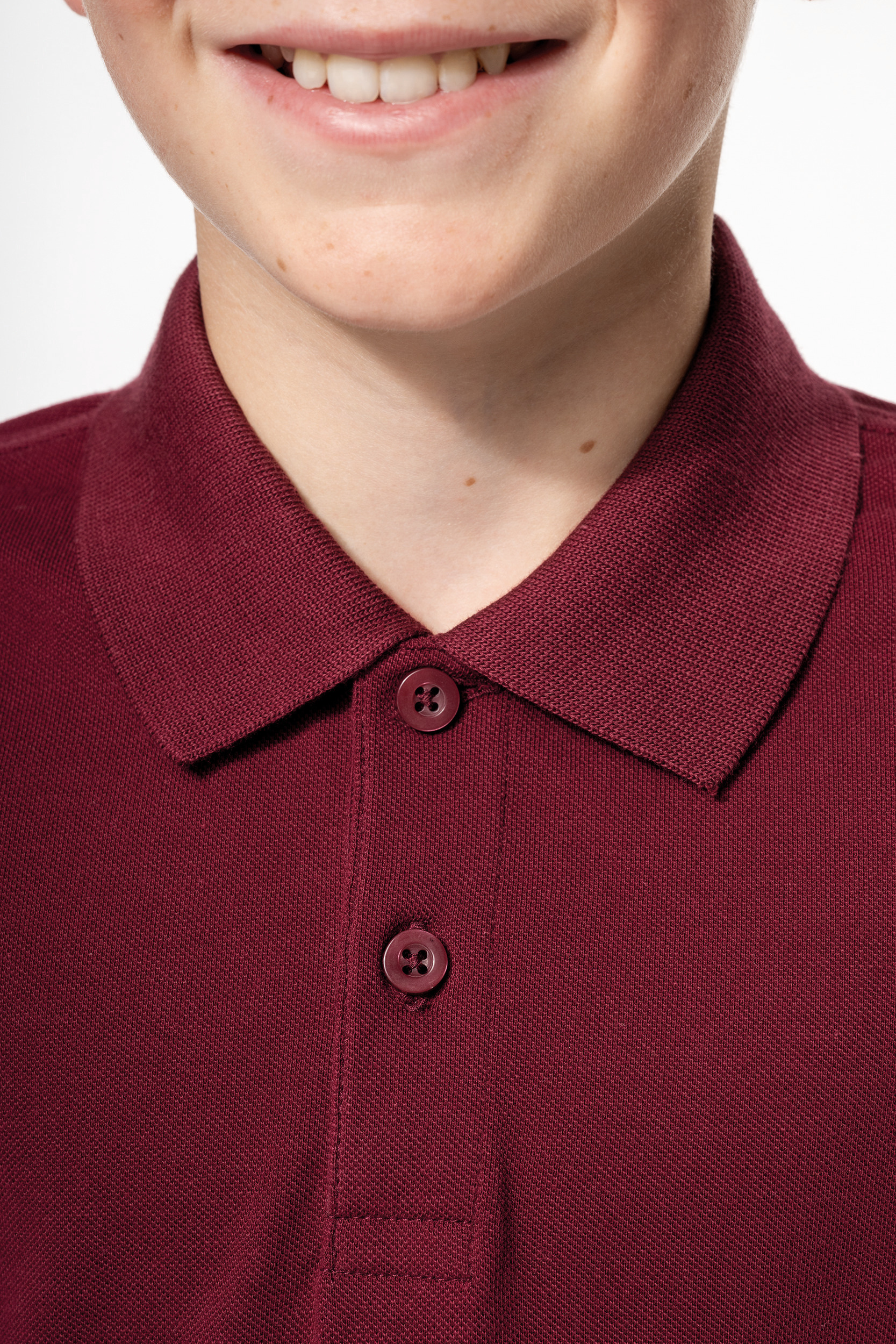 Miniature 5 pour Polo piqué Bio180 enfant