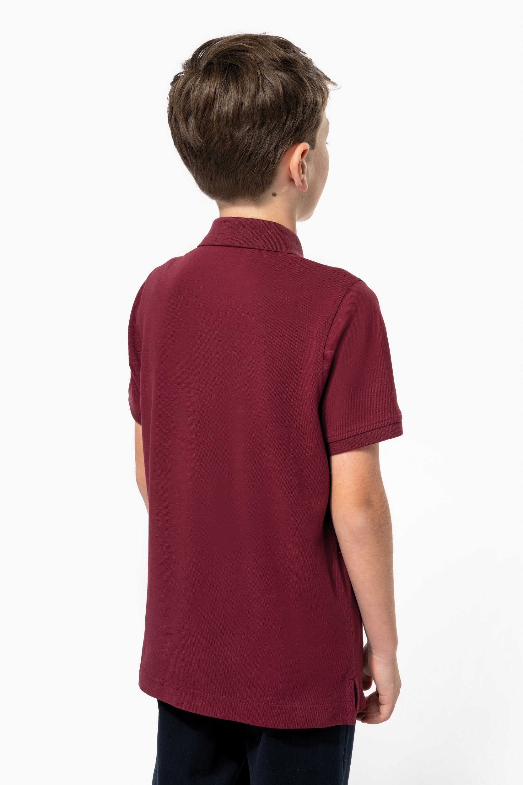 Miniature 3 pour Polo piqué Bio180 enfant