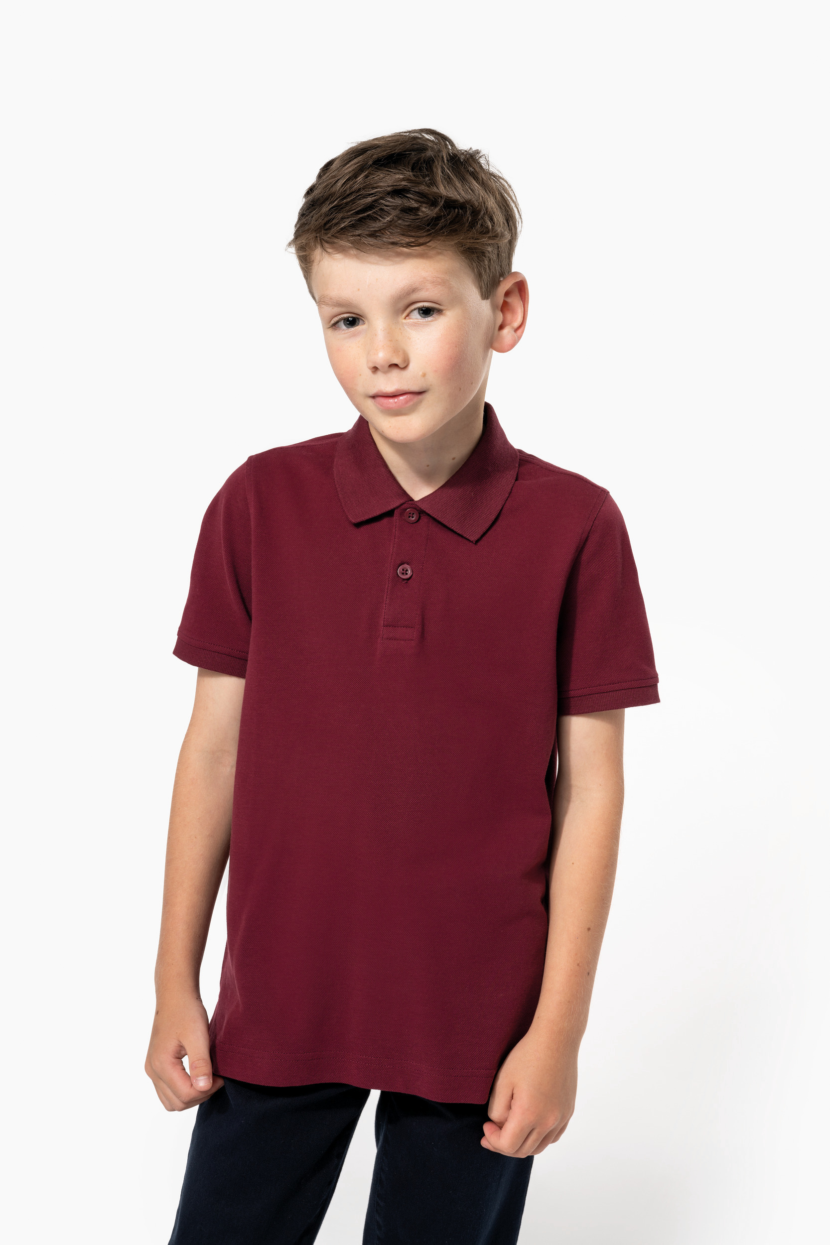 Miniature 1 pour Polo piqué Bio180 enfant