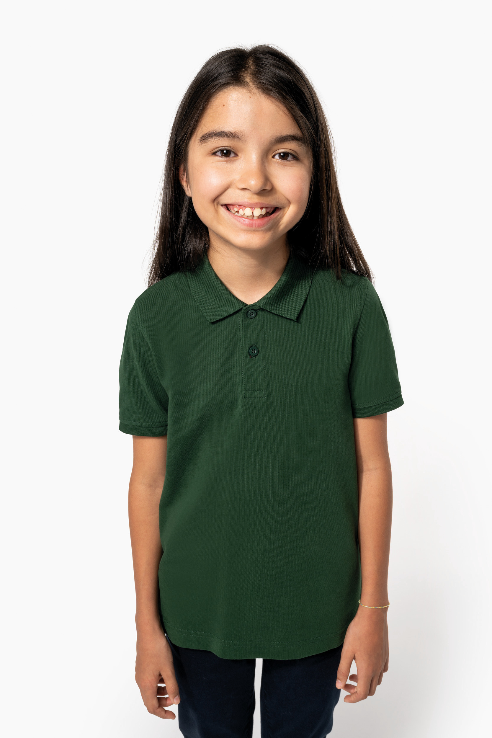Miniature 2 pour Polo piqué Bio180 enfant