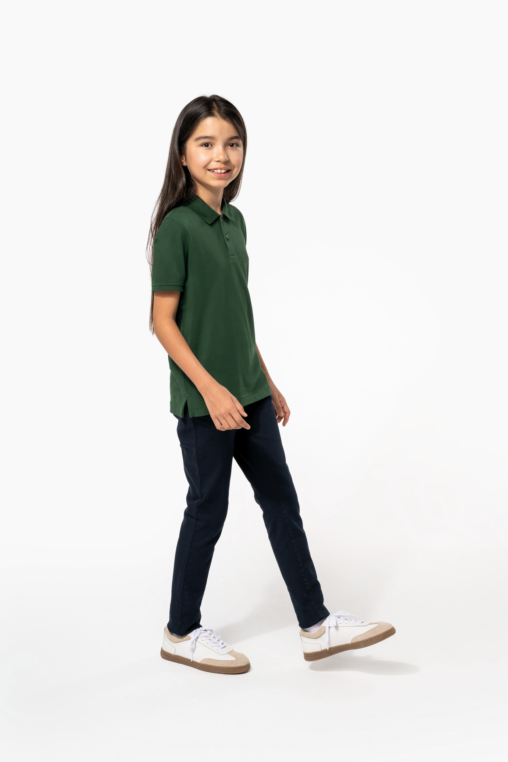Miniature 8 pour Polo piqué Bio180 enfant