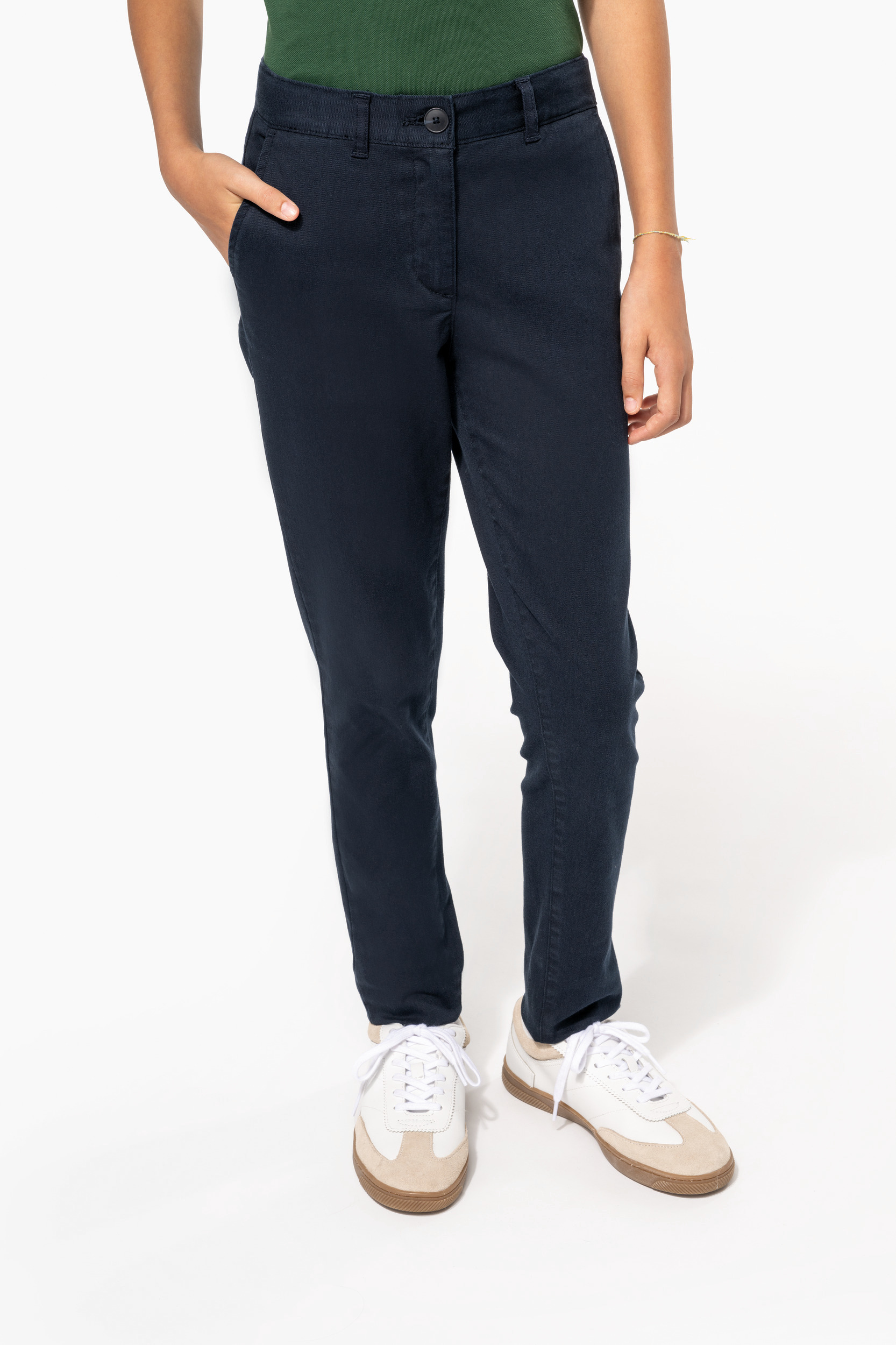 Miniature 1 pour Pantalon chino fille