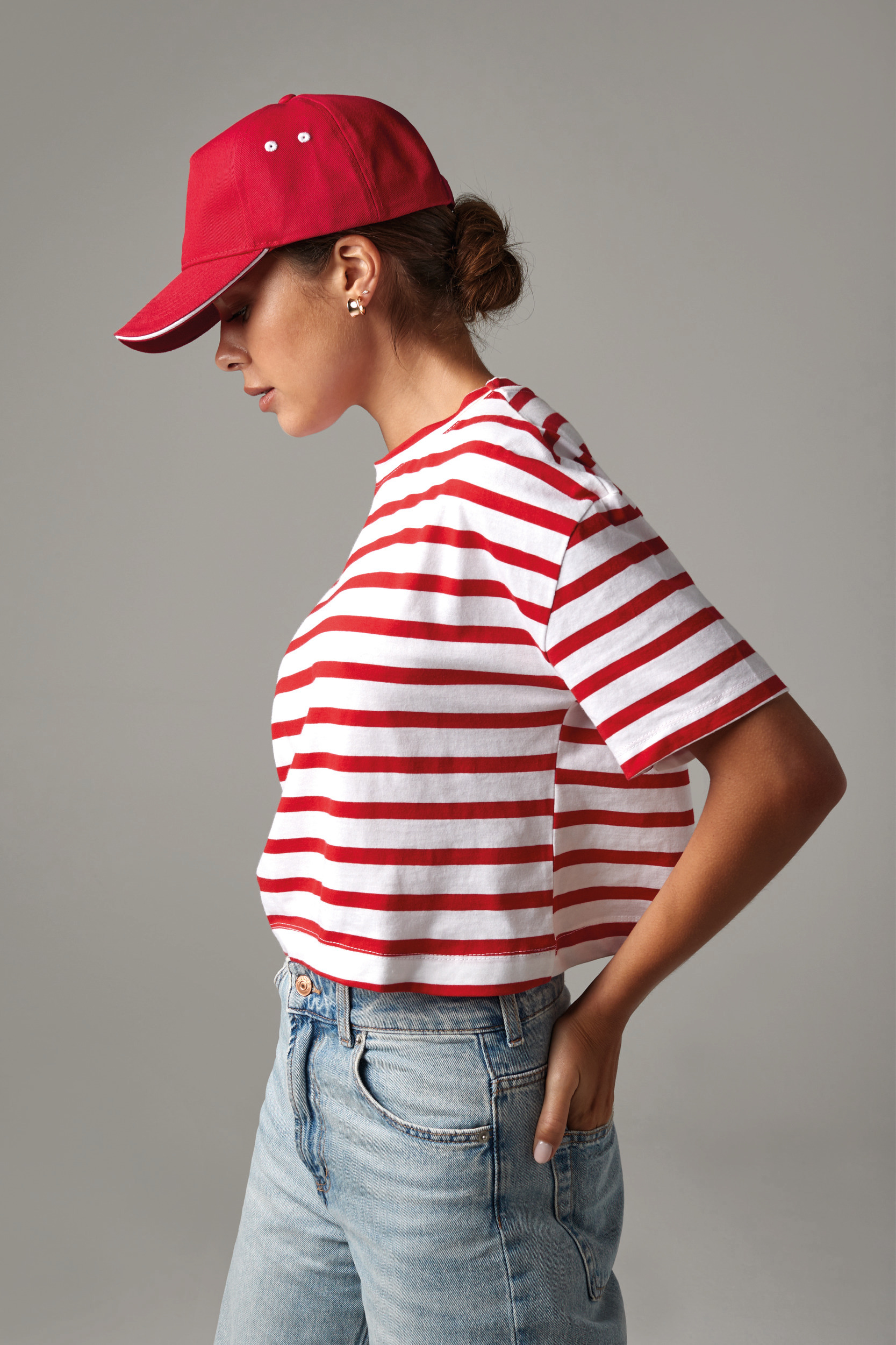 Miniature 2 pour Casquette homme Ultimate à 5 panneaux sandwich contrasté