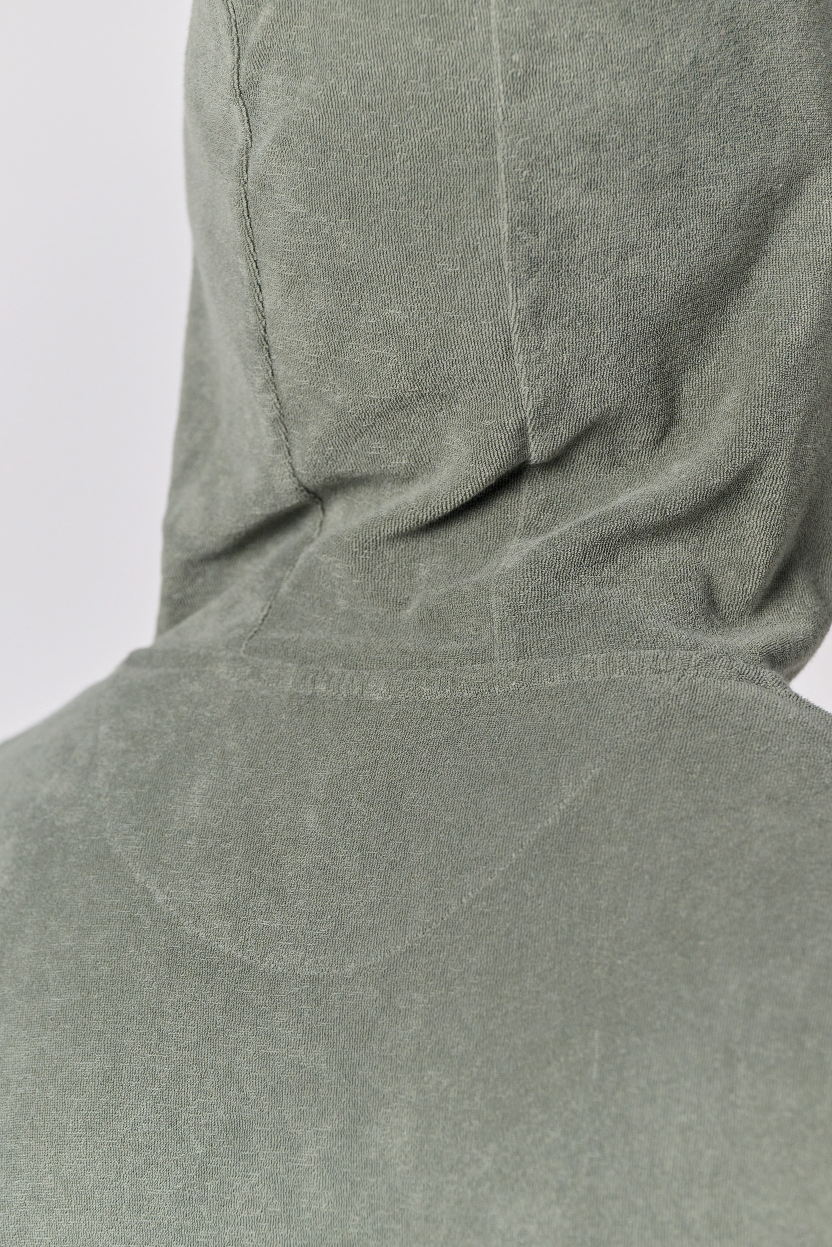 Miniature 17 pour Sweat-shirt écoresponsable en éponge zippé à capuche homme