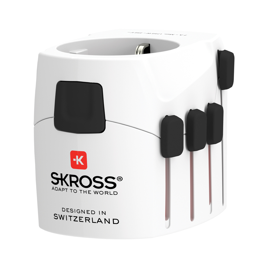 Miniature 2 pour SKROSS Adaptateur de Voyage universel 3-Pôles Pro