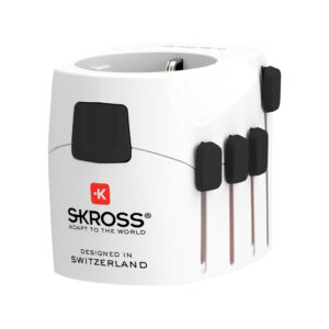 Visuel SKROSS Adaptateur de Voyage universel 3-Pôles Pro